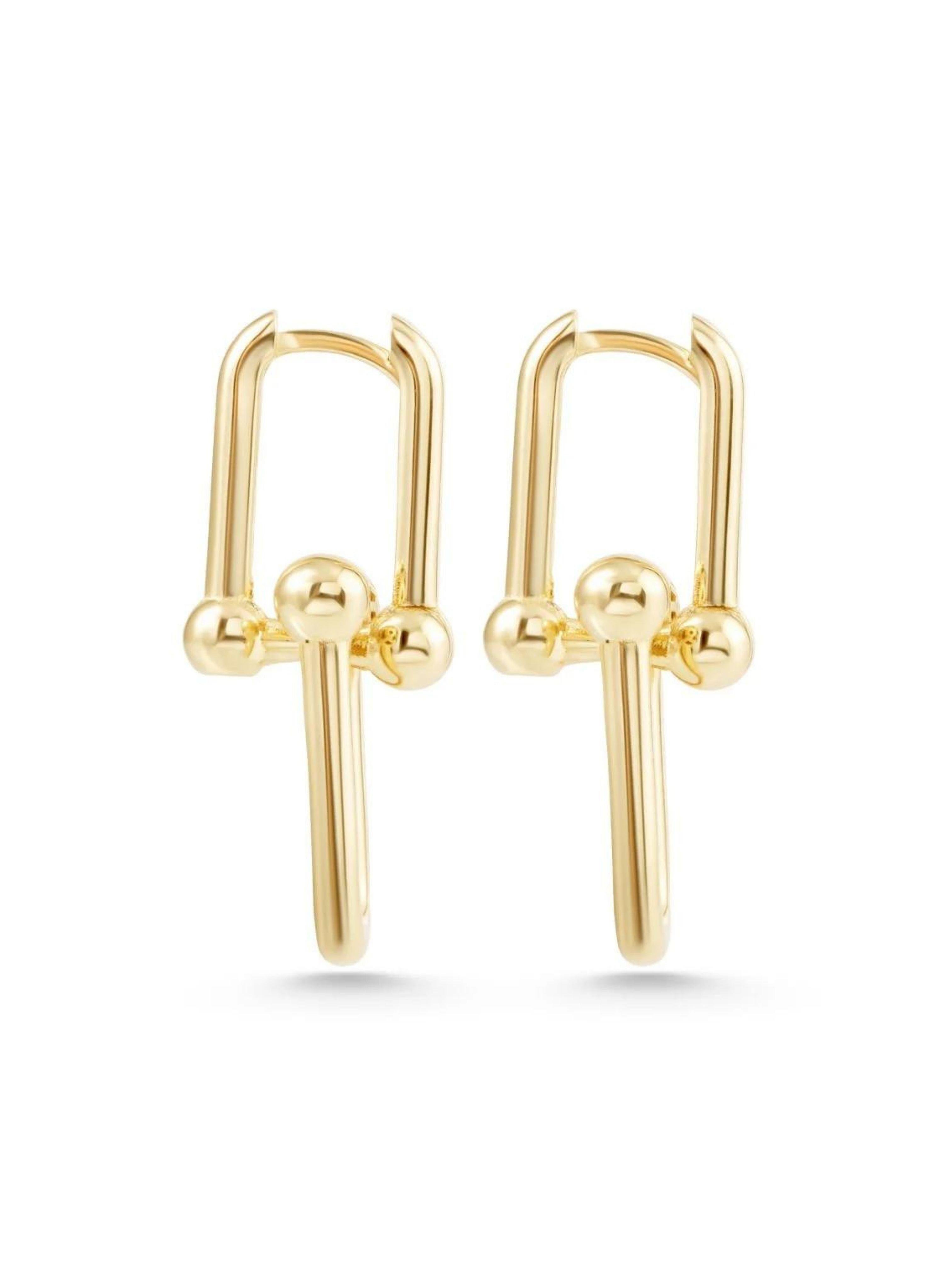 14 Ayar Altın Tiffany Küpe14 Ayar Altın Tiffany Küpe