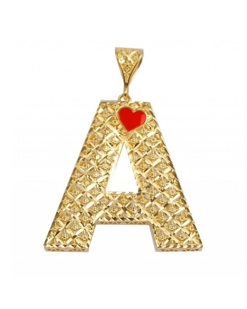 A Harfi Altın Kolye Ucu 14 AyarA Harfi Altın Kolye Ucu 14 AyarKolye Uçları
