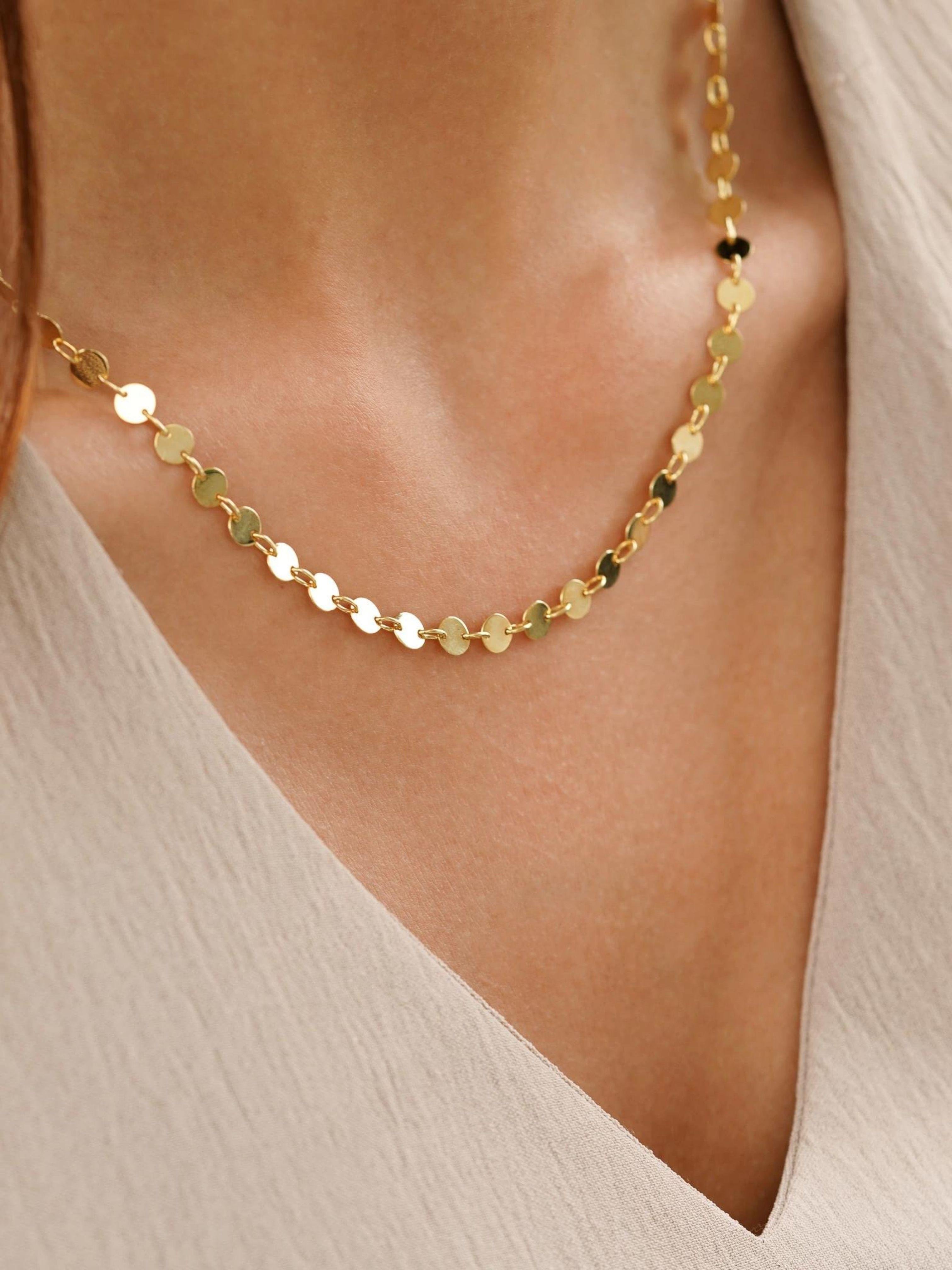 Altın 65 cm Pul Zincir 14 AyarAltın 65 cm Pul Zincir 14 Ayar