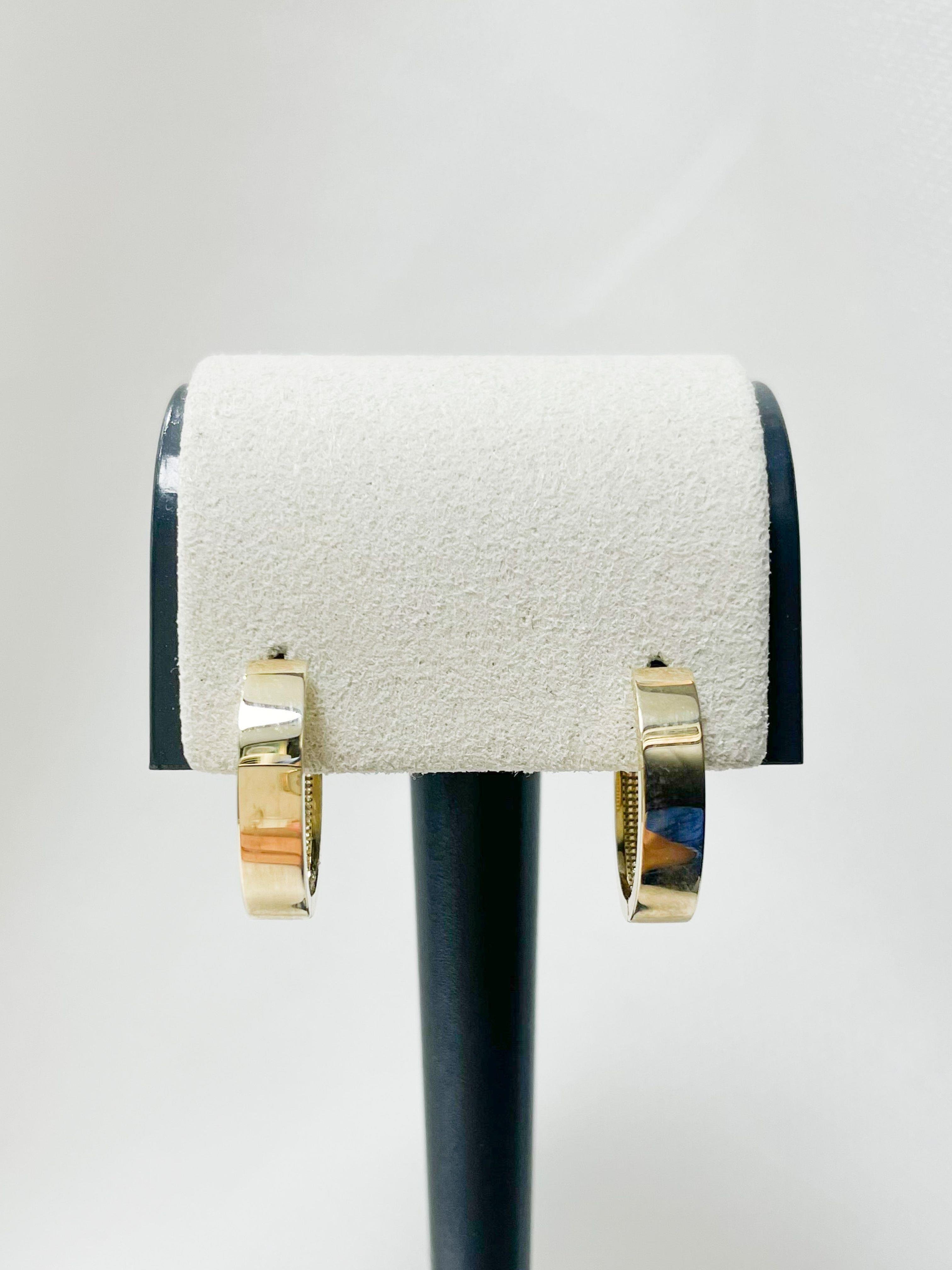 Altın Halka Küpe 14 AyarAltın Halka Küpe 14 Ayar