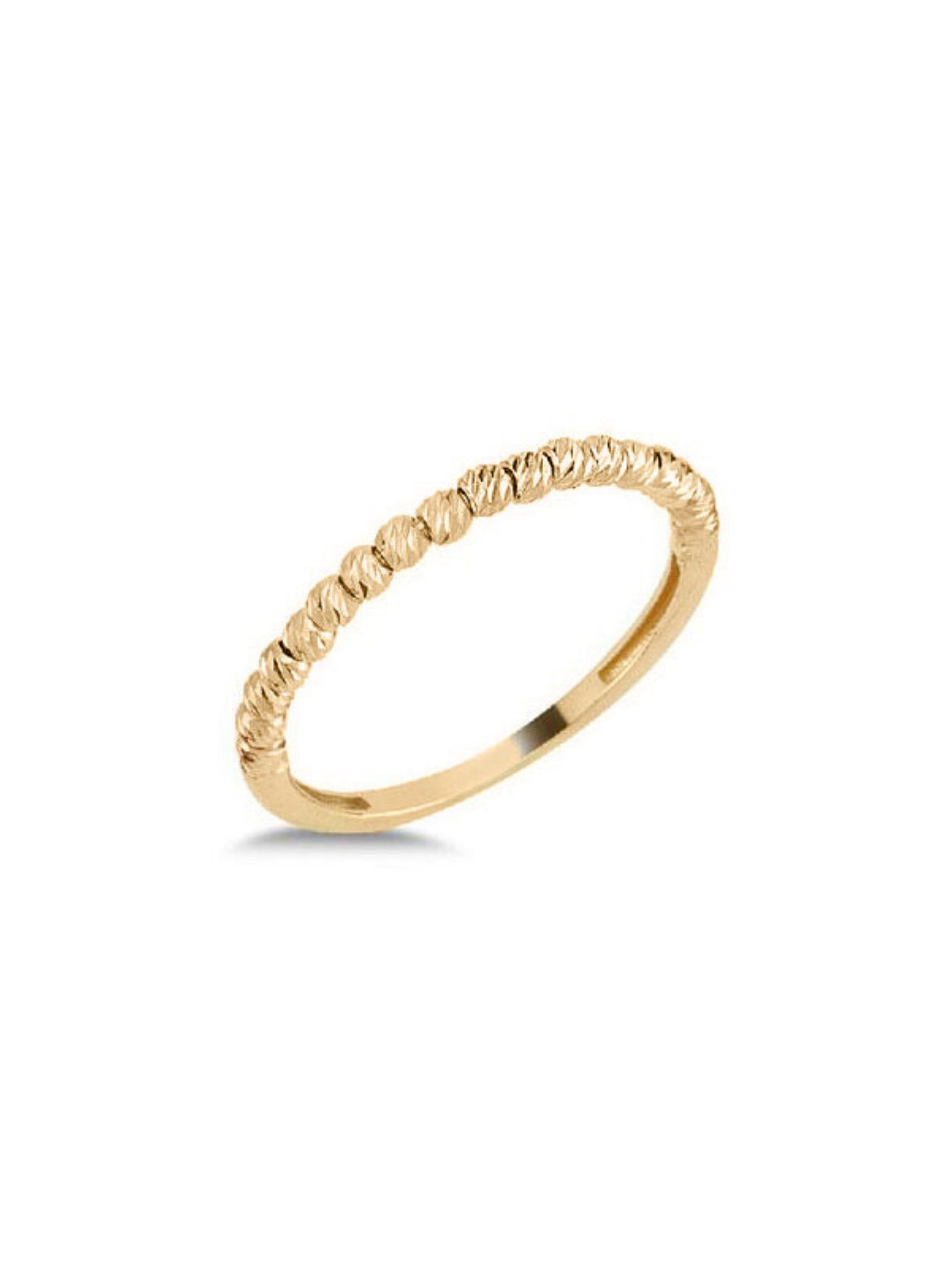 Altın Tek Sıra Dorika Altın Yüzük 14 AyarAltın Tek Sıra Dorika Altın Yüzük 14 Ayar