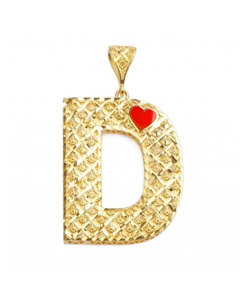D Harfi Altın Kolye Ucu 14 AyarD Harfi Altın Kolye Ucu 14 AyarKolye Uçları