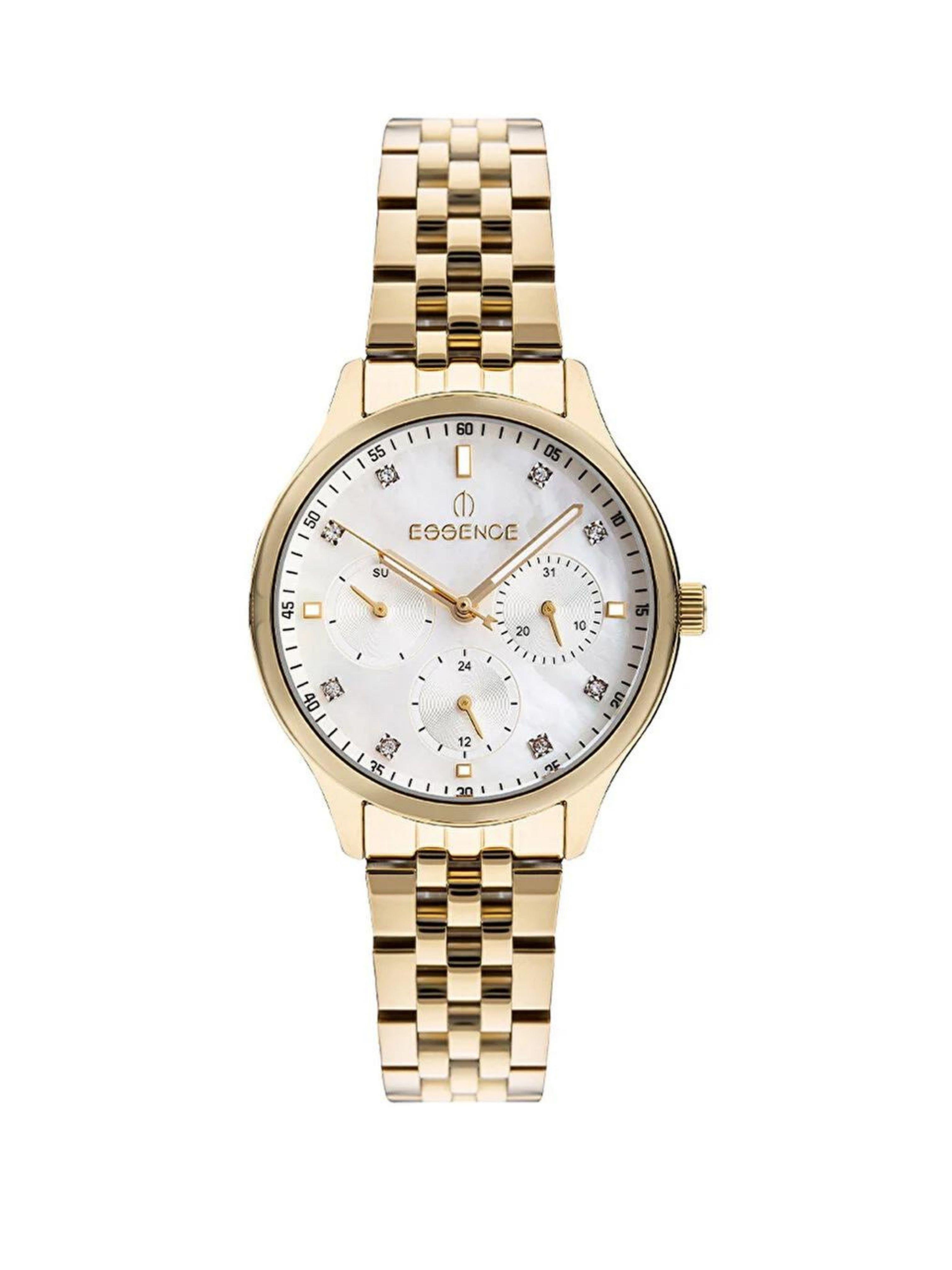 Essence Gold Taşlı Kadın Kol SaatiEssence Gold Taşlı Kadın Kol Saati