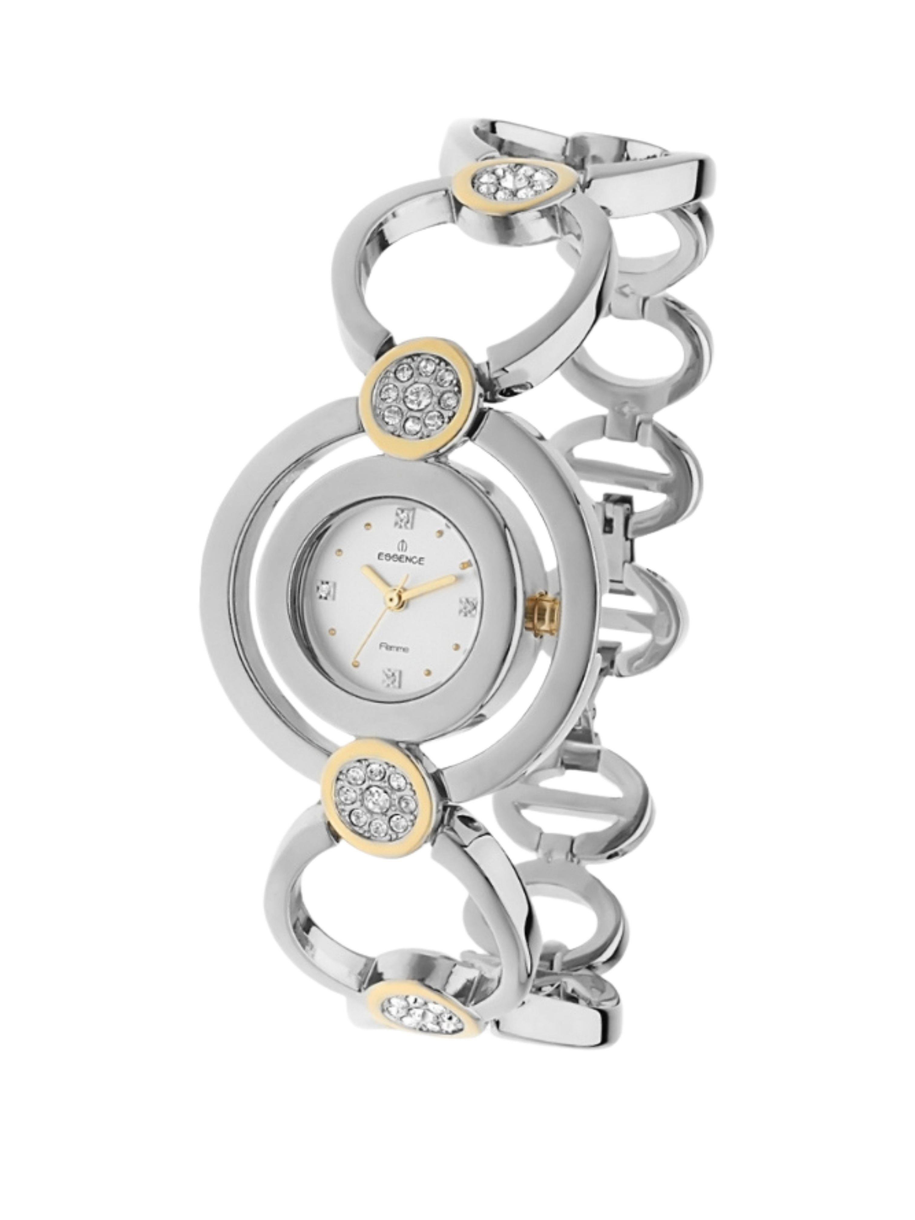 Essence Gümüş Taşlı Tasarım Kadın Kol SaatiEssence Gümüş Taşlı Tasarım Kadın Kol Saati
