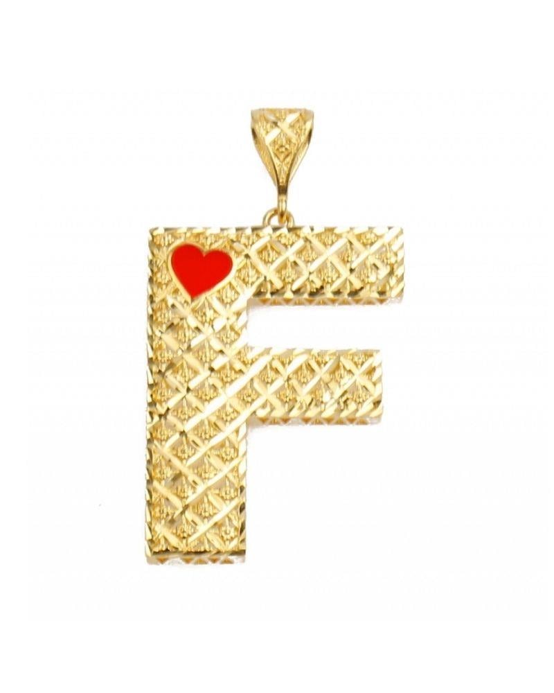 F Harfi Altın Kolye Ucu 14 AyarF Harfi Altın Kolye Ucu 14 AyarKolye Uçları
