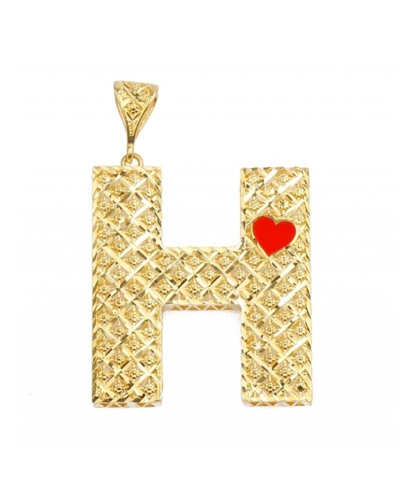 H Harfi Altın Kolye Ucu 14 AyarH Harfi Altın Kolye Ucu 14 AyarKolye Uçları