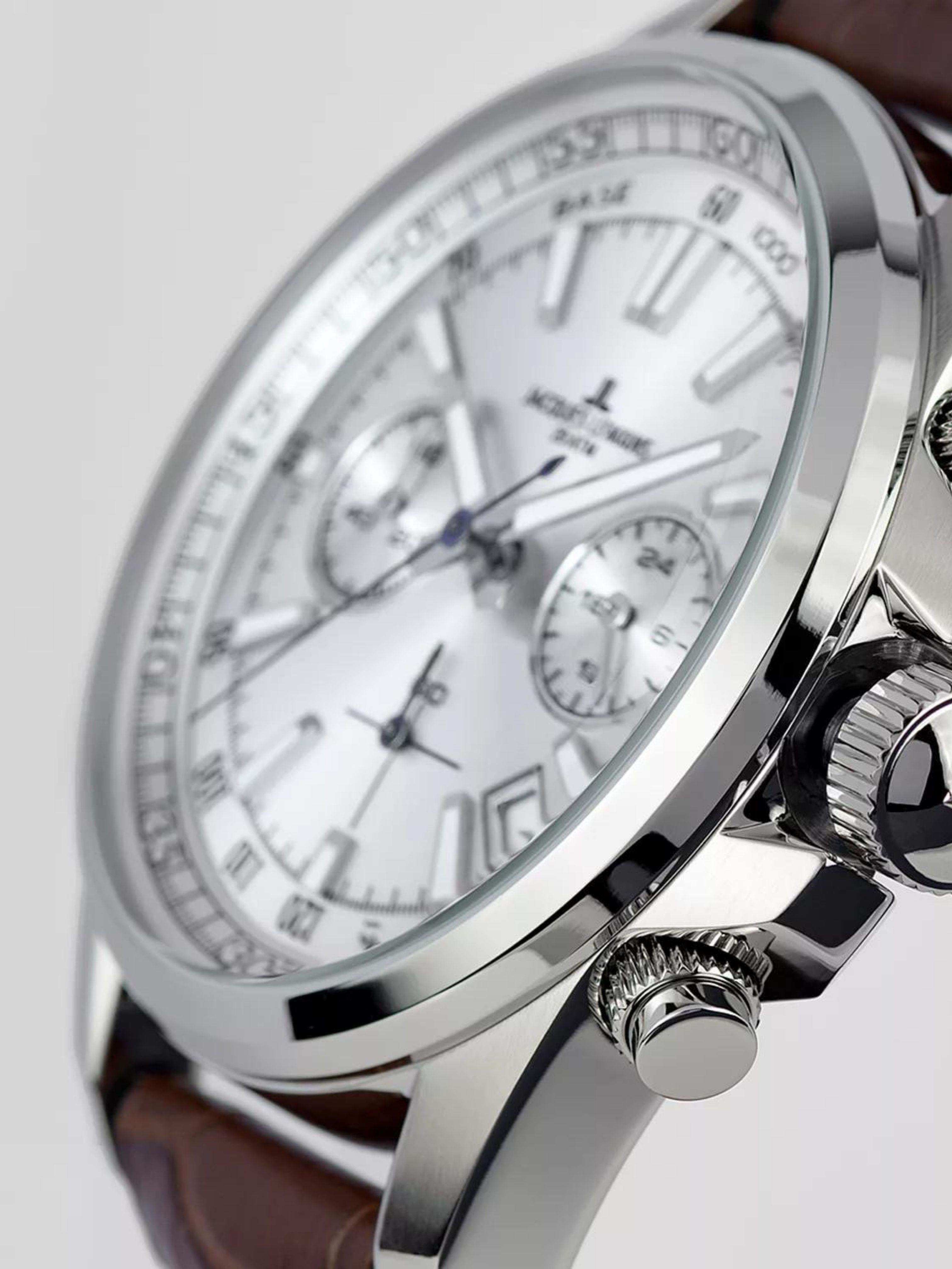 Jacques Lemans Kahverengi Deri Erkek Kol Saati 1-1117 BNJacques Lemans Kahverengi Deri Erkek Kol Saati 1-1117 BN