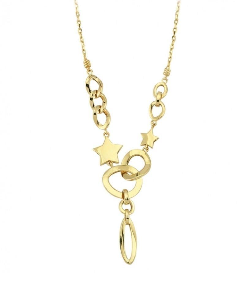 Kalın Yıldız Zincir Altın KolyeKalın Yıldız Zincir Altın KolyeZincirler