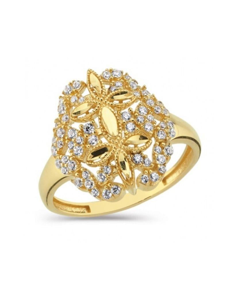 Label Buket 14 Ayar Altın YüzükLabel Buket 14 Ayar Altın YüzükTaşlı Yüzükler