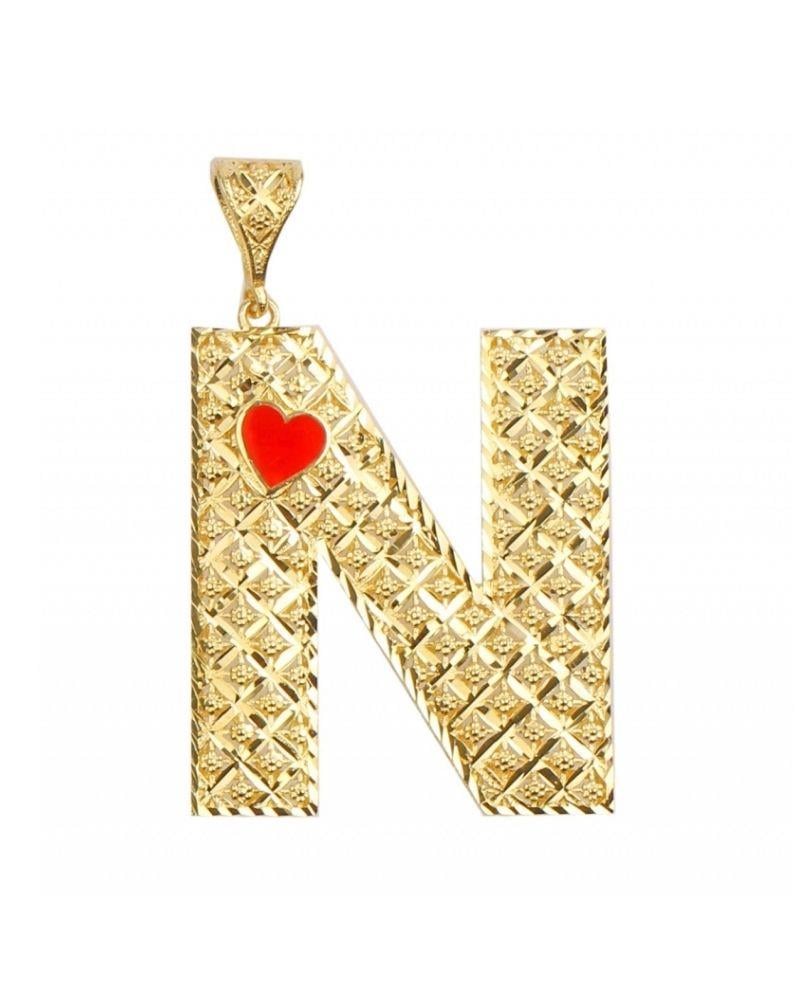 N Harfi Altın Kolye Ucu 14 AyarN Harfi Altın Kolye Ucu 14 AyarKolye Uçları