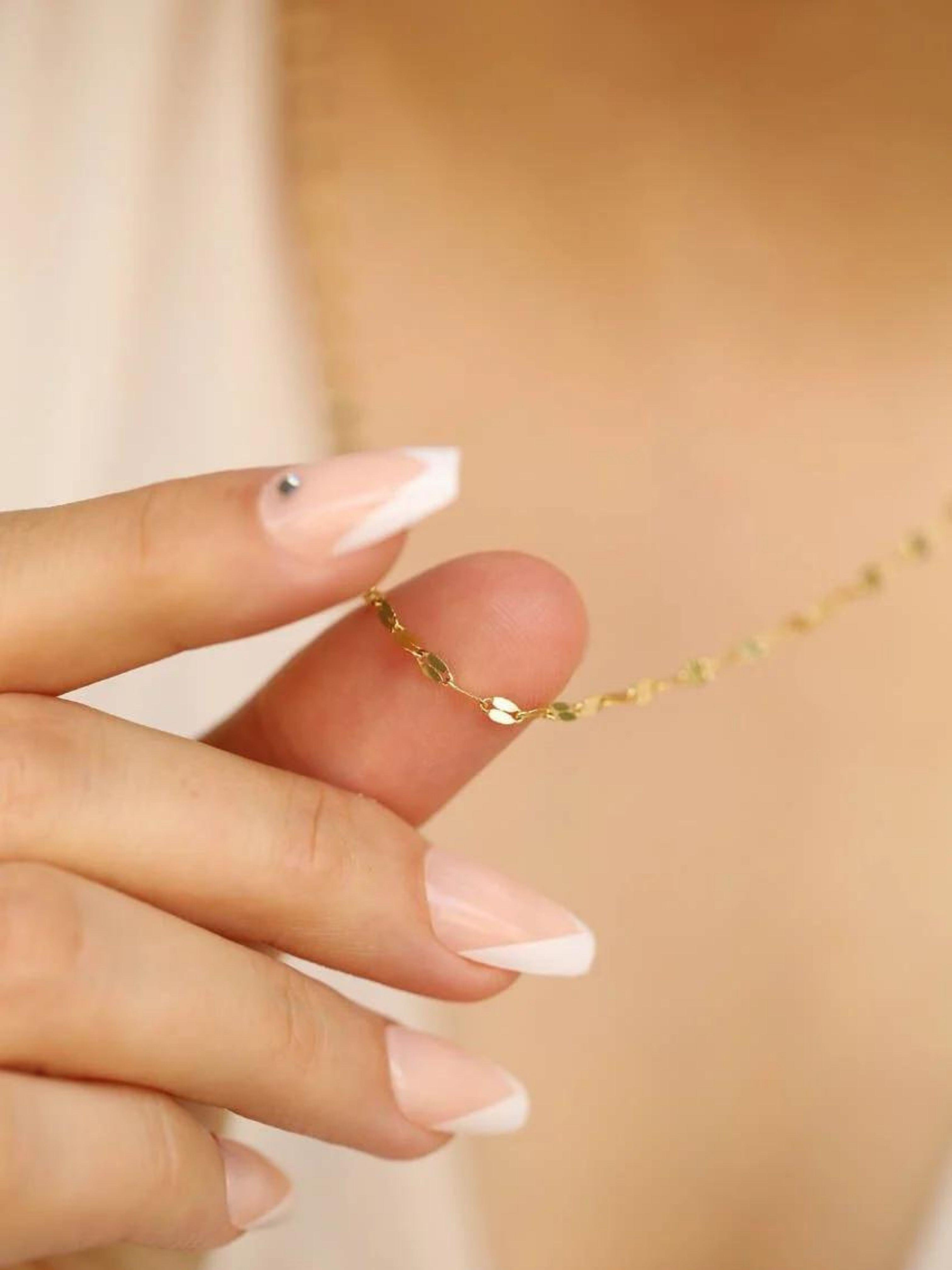 Pullu 45 cm Altın ZincirPullu 45 cm Altın ZincirZincirler