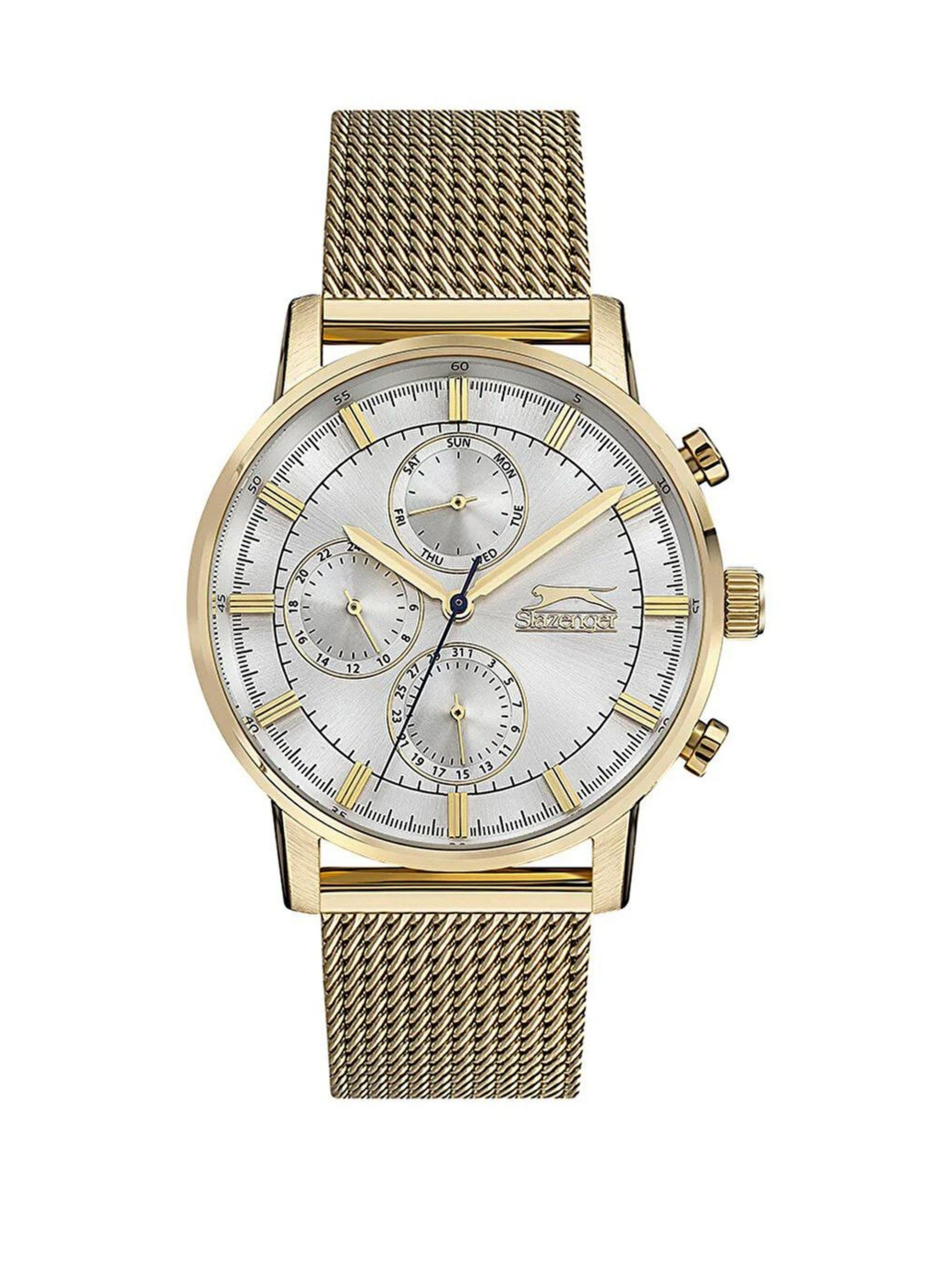 Slazenger Erkek Gold SL.09.1847.2.05 Kol Saati