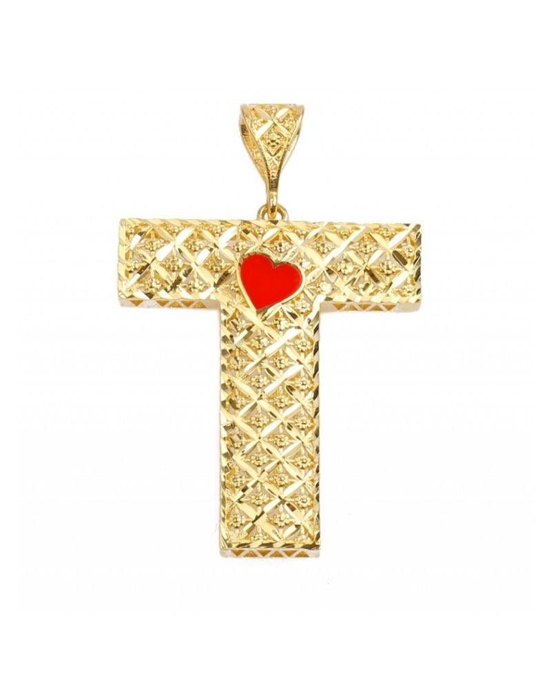 T Harfi Altın Kolye Ucu 14 AyarT Harfi Altın Kolye Ucu 14 AyarKolye Uçları