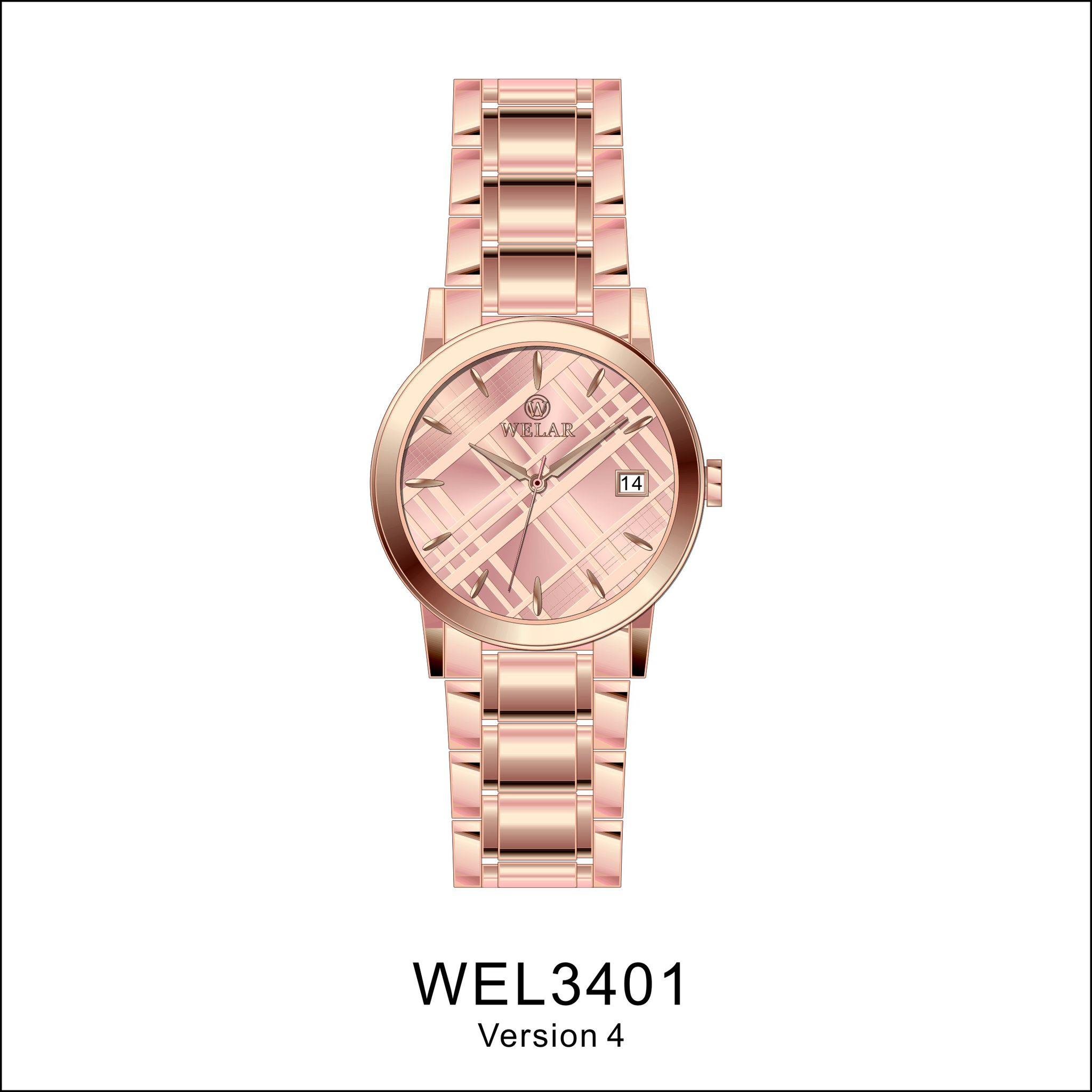 Welar Kadın Kol Saati Rose Kordon WEL3401-4Welar Kadın Kol Saati Rose Kordon WEL3401-4Kadın Saat