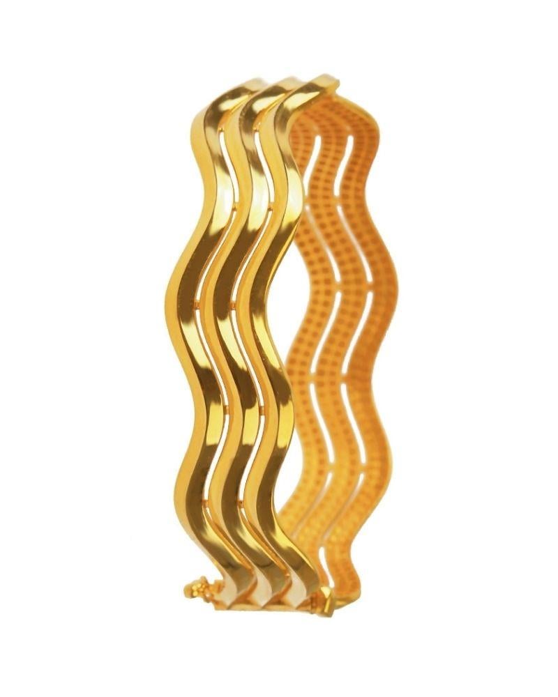 Zikzak Ajda Tasarımlı 14 Ayar Kelepçe Bileklik Zikzak Ajda Tasarımlı 14 Ayar Kelepçe Bileklik14 Ayar Bilezik