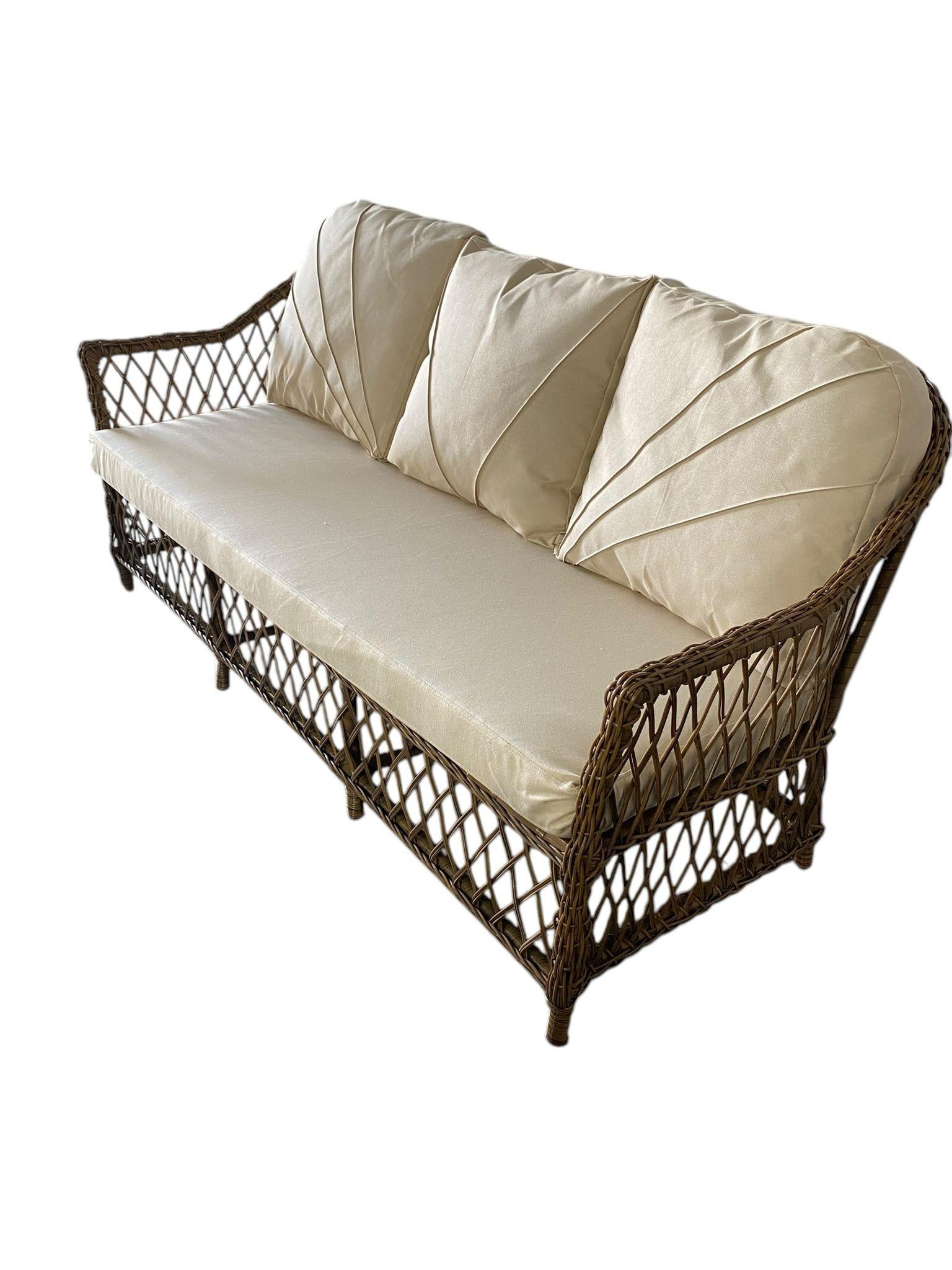 LIZBON 5 KİŞİLİK RATTAN BAHÇE&BALKON TAKIMI (3-1-1-MASA)