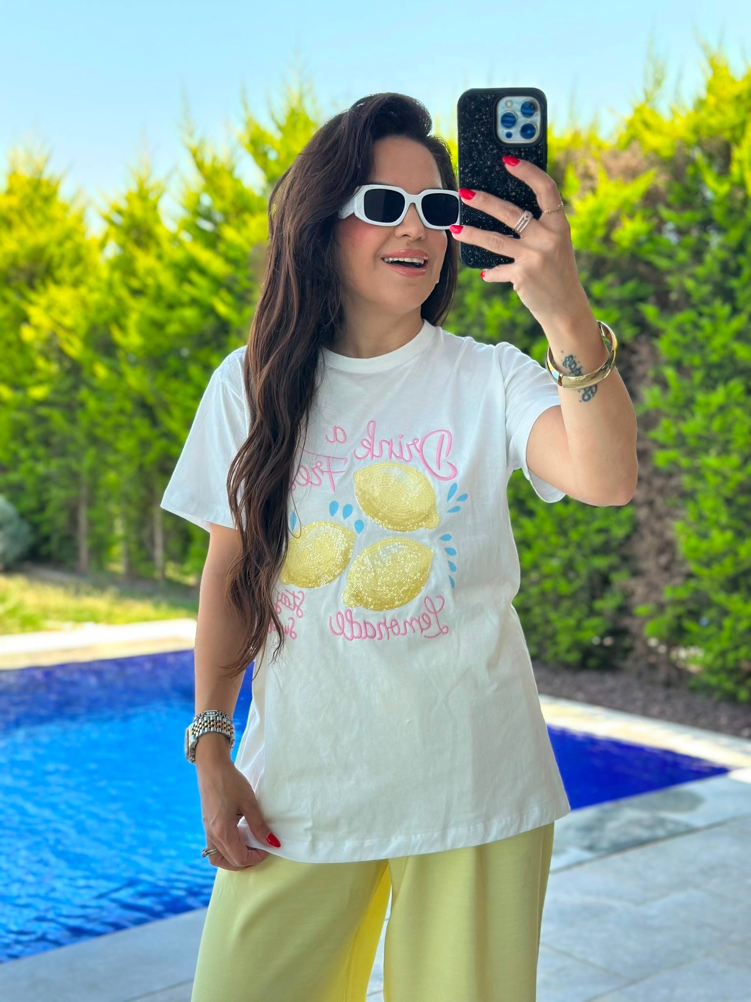 Beyaz Drink Fresh Tshirt