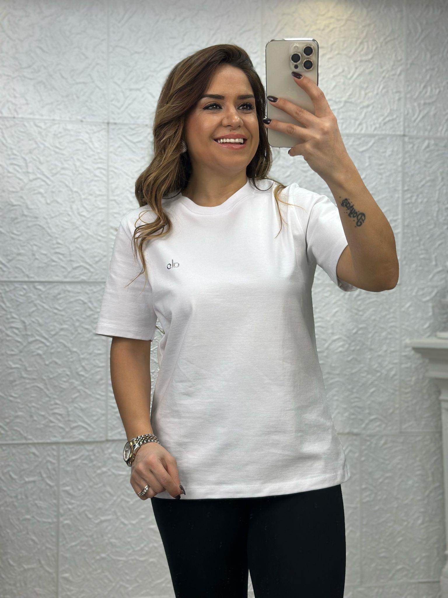 Beyaz Salaş Tshirt