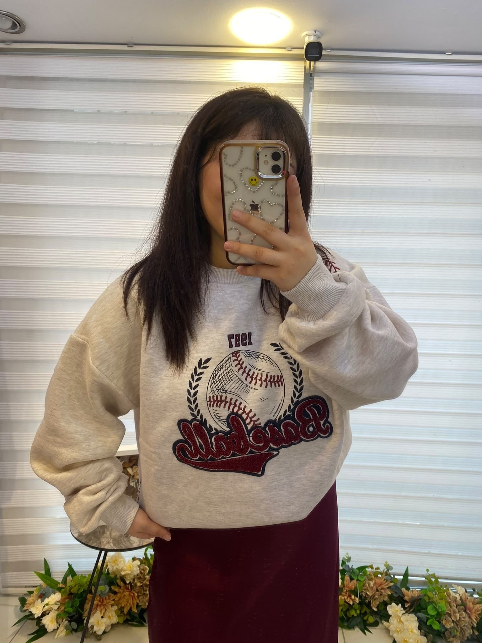 Bordo Saten Etek