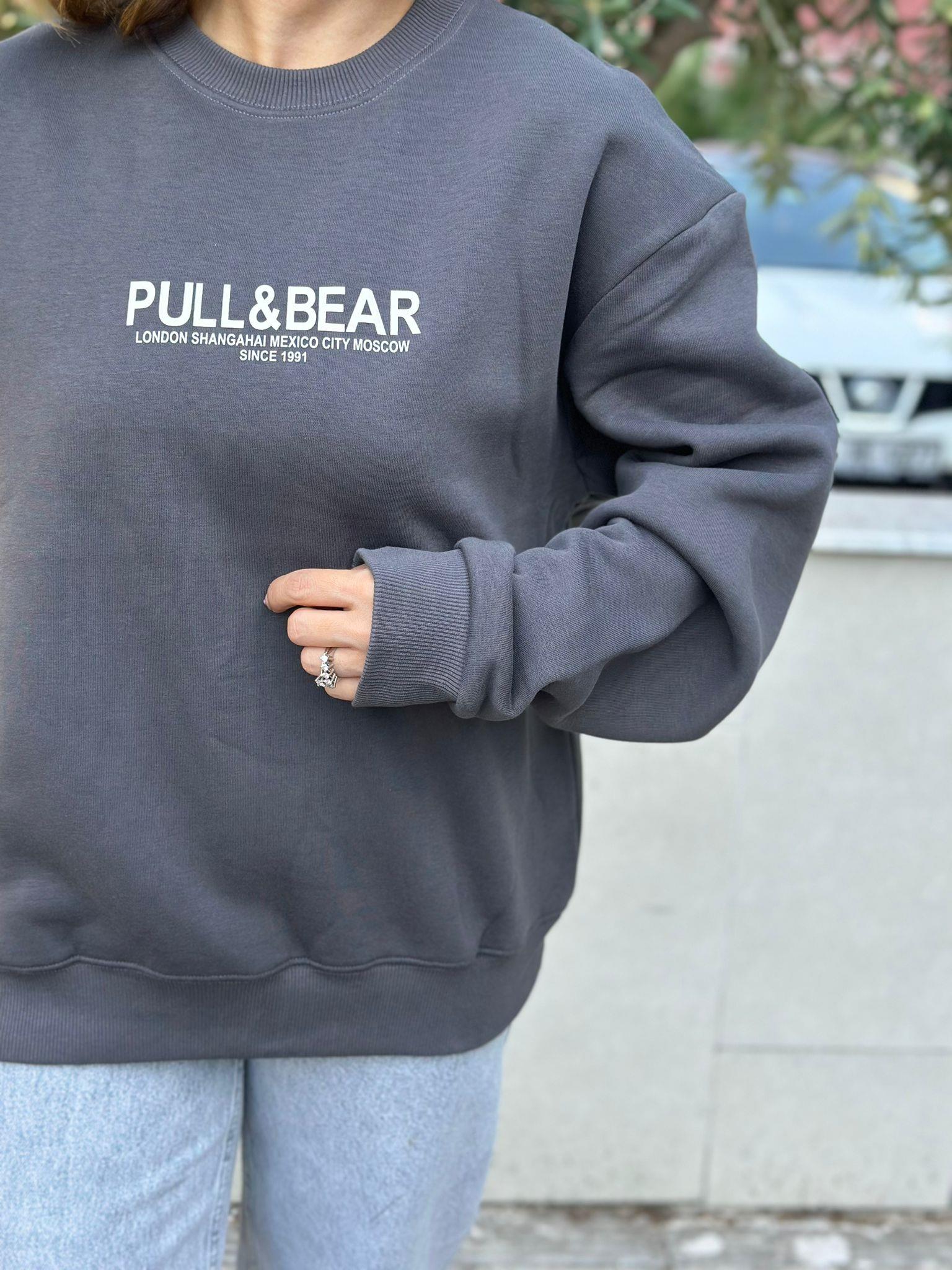 Füme Şardonlu Sweatshirt
