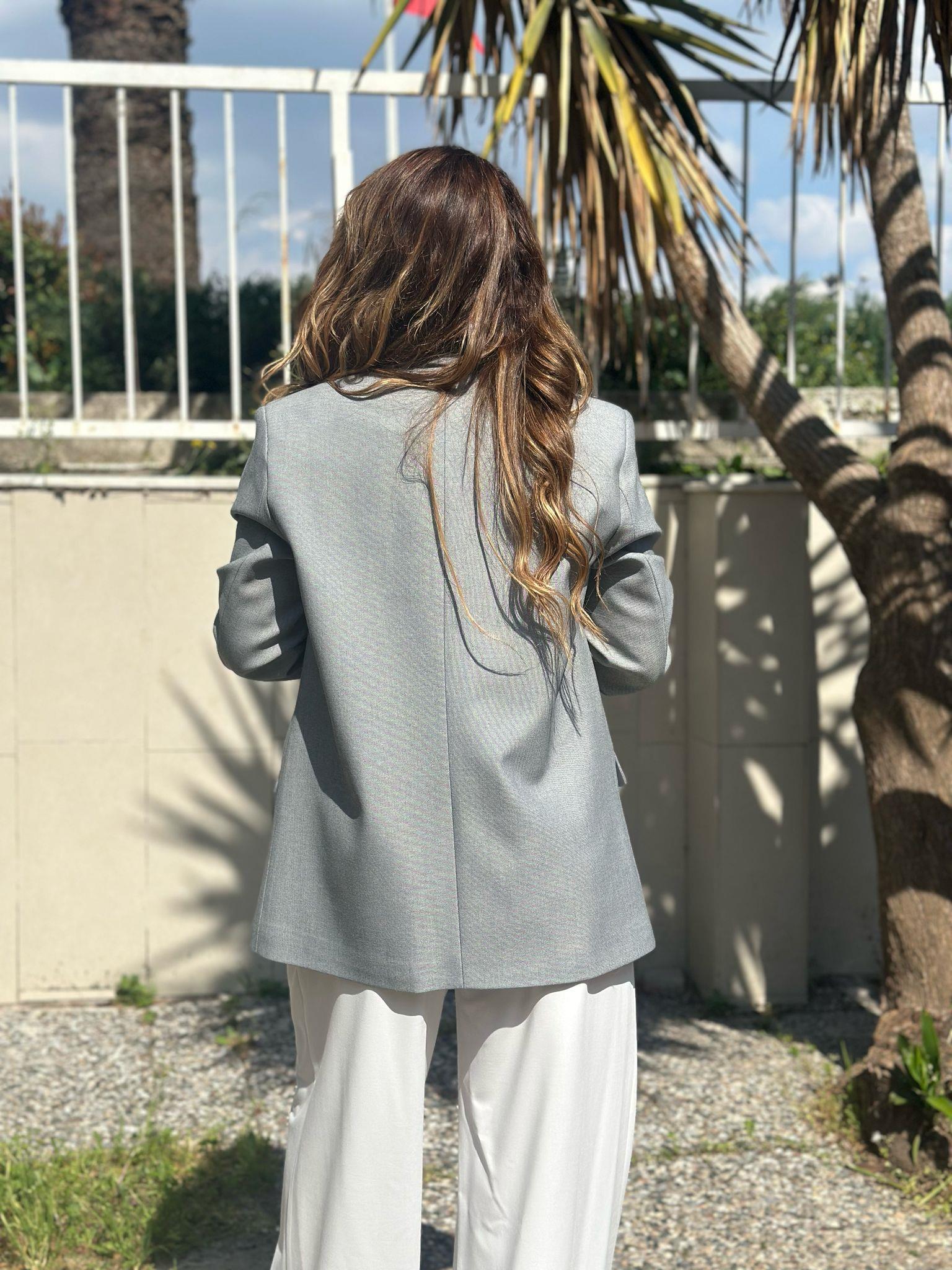 Gri Blazer Ceket
