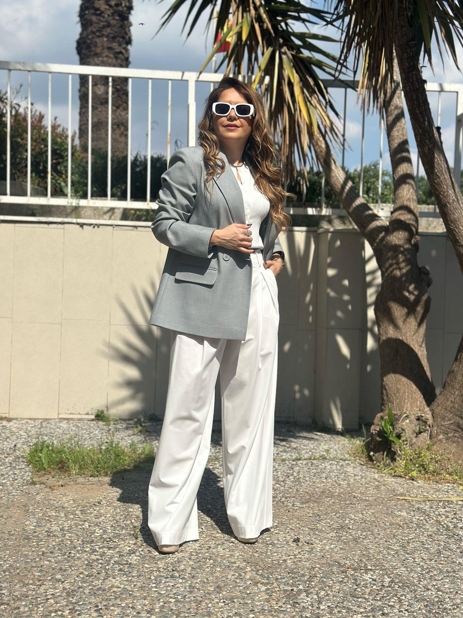 Gri Blazer Ceket