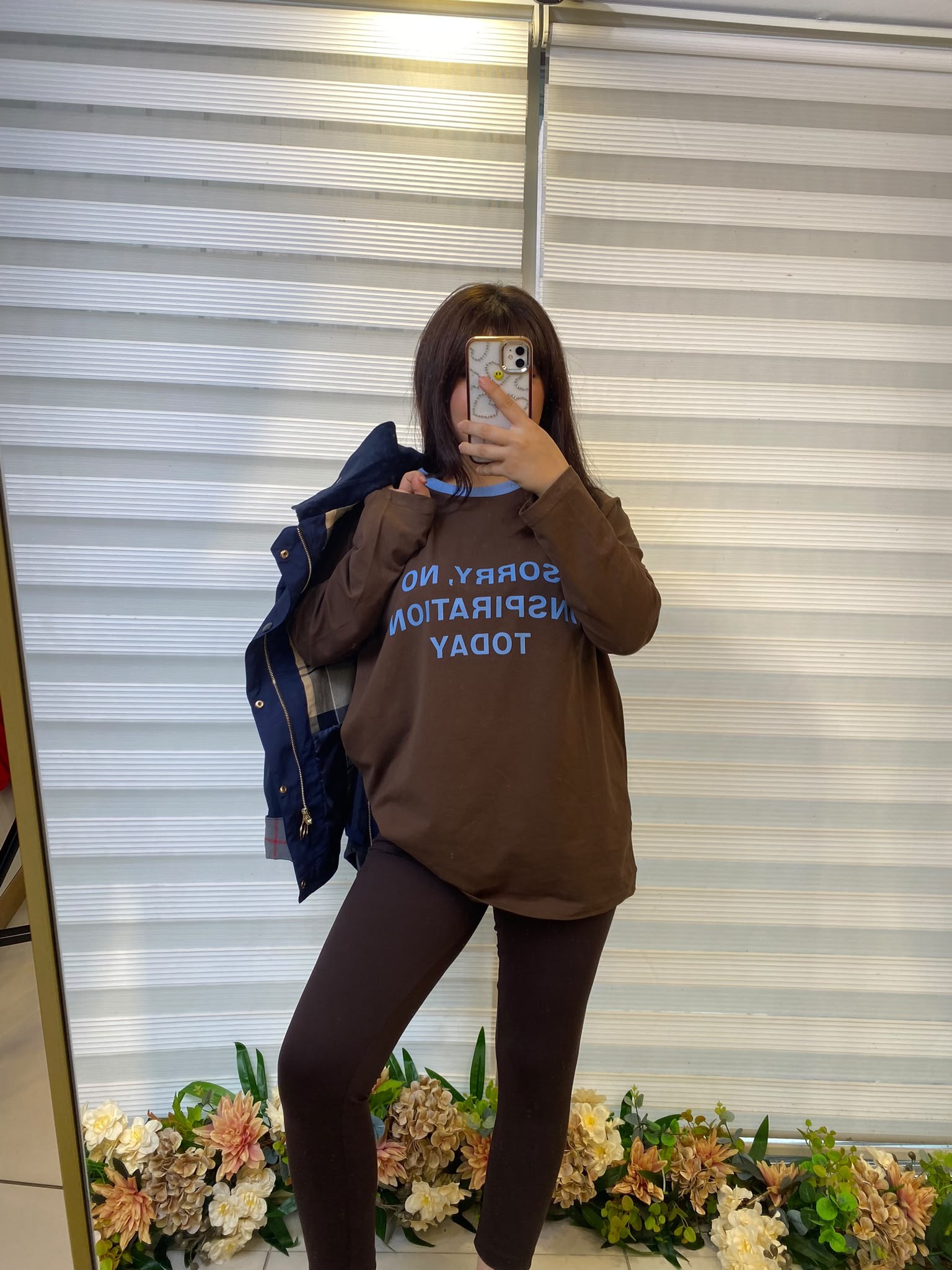 Kahve Mavi Soory No Sweatshirt
