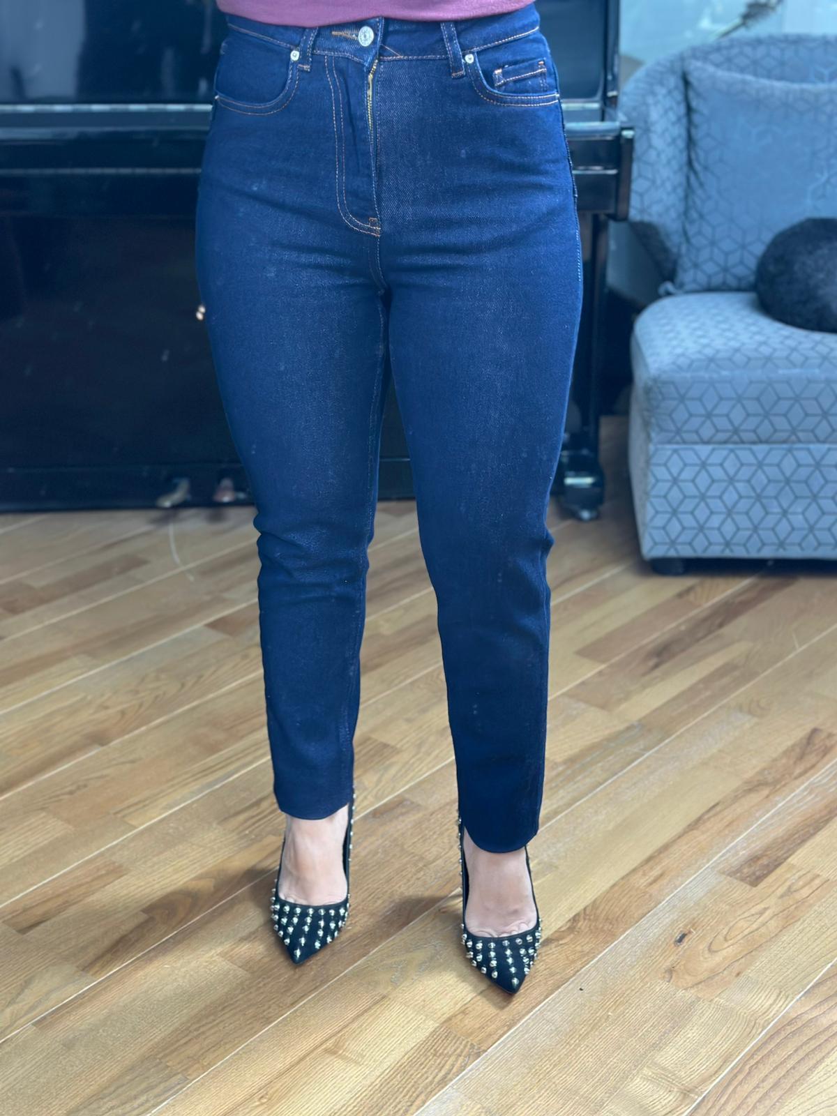 Push-Up Lacivert Jean