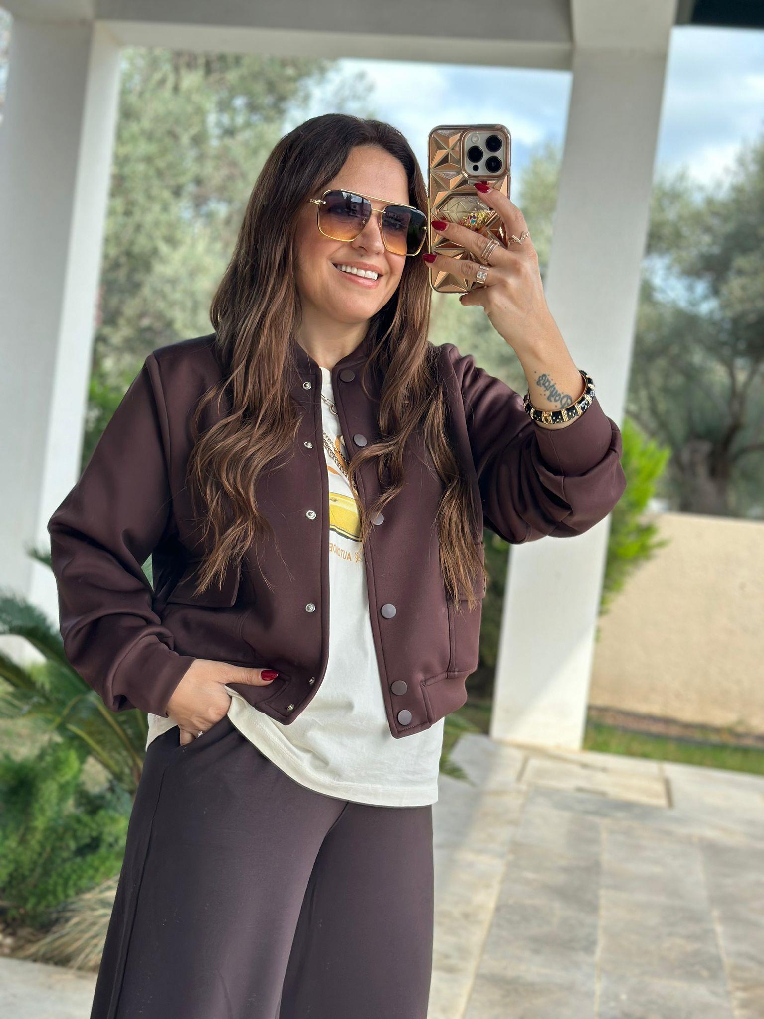 Siyah Bomber Ceket