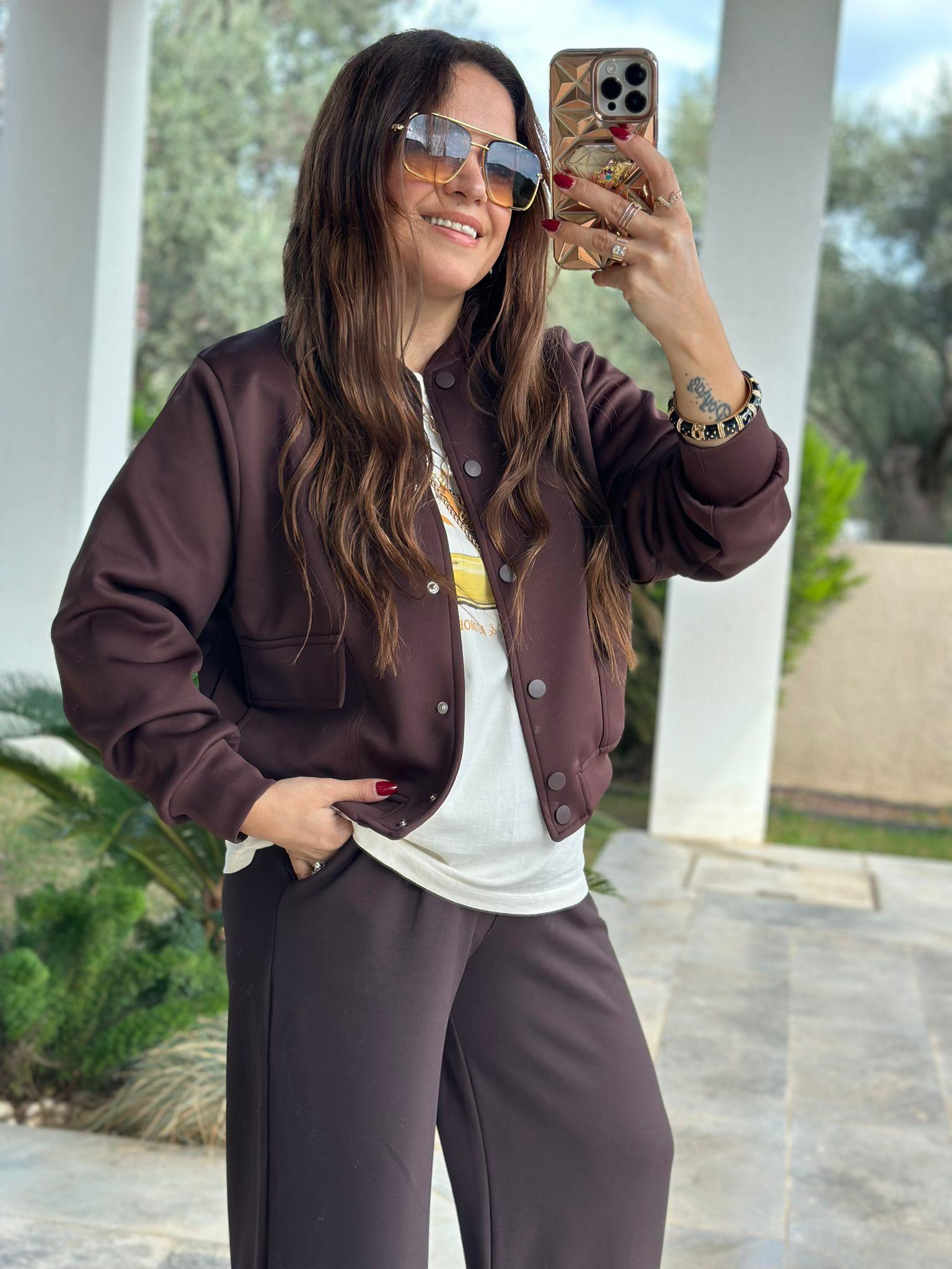Siyah Bomber Ceket