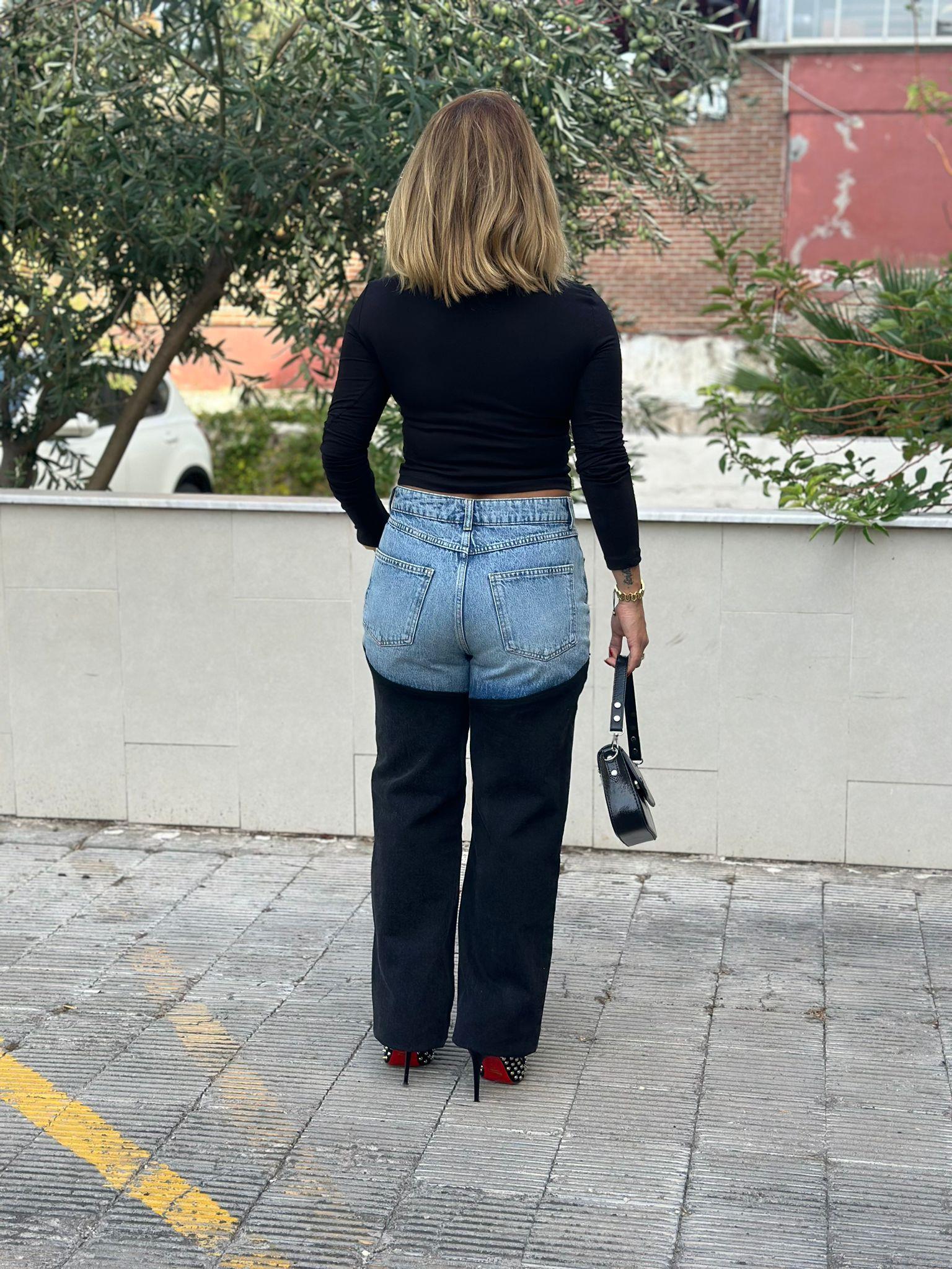 Siyah Crop Body