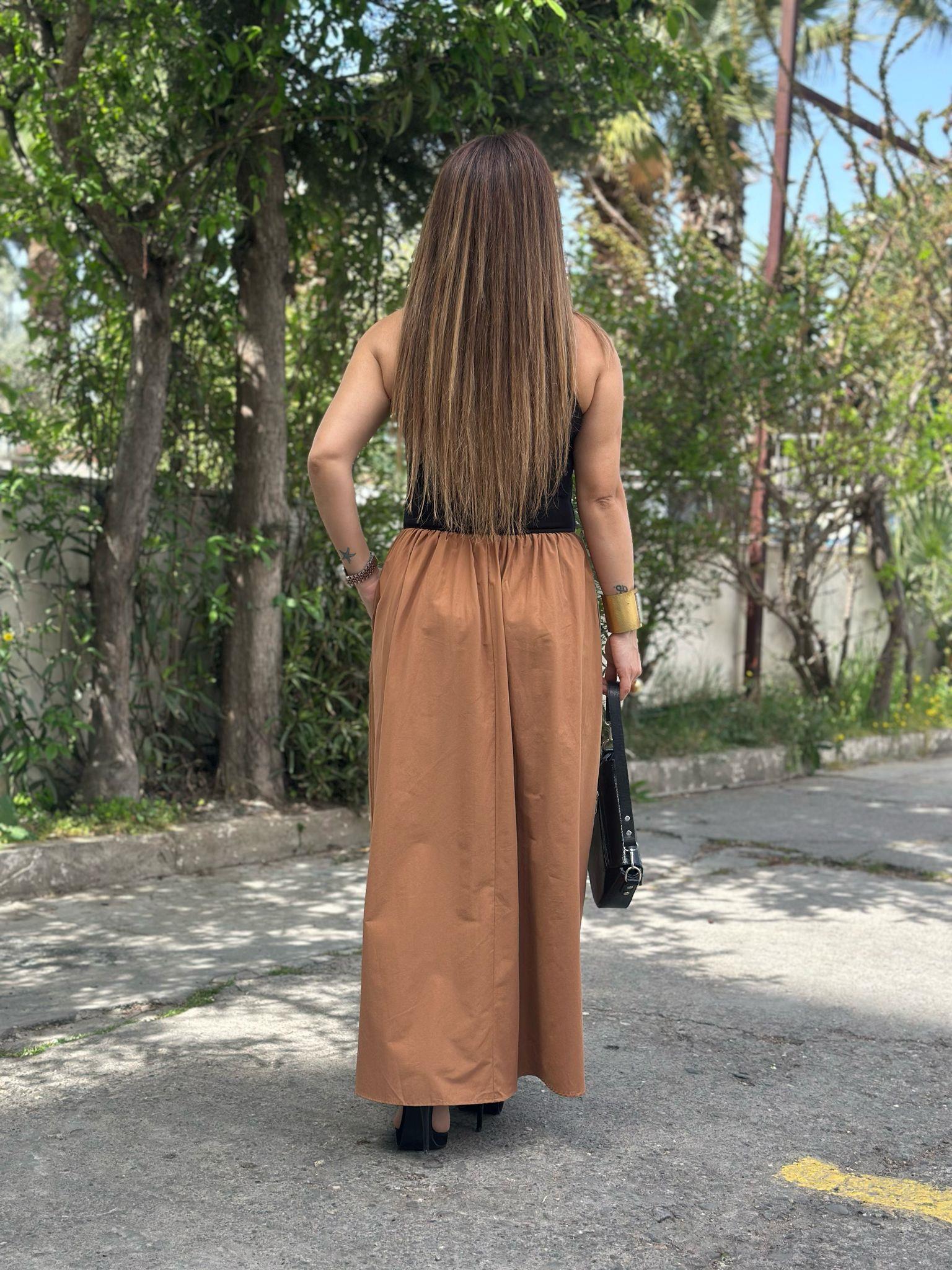 Siyah Taba Elbise