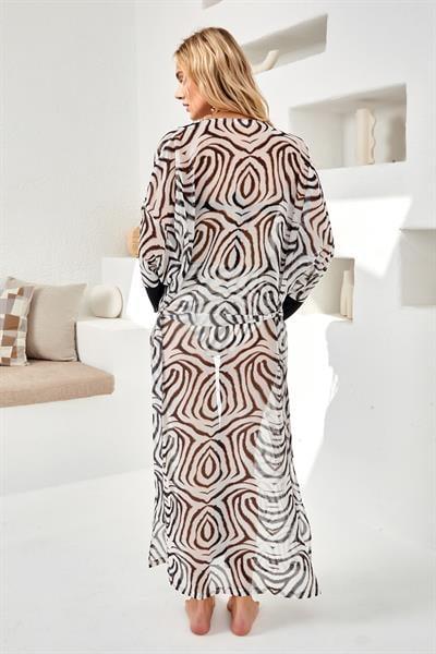 Zebra Desenli Pareo Lpn254800
