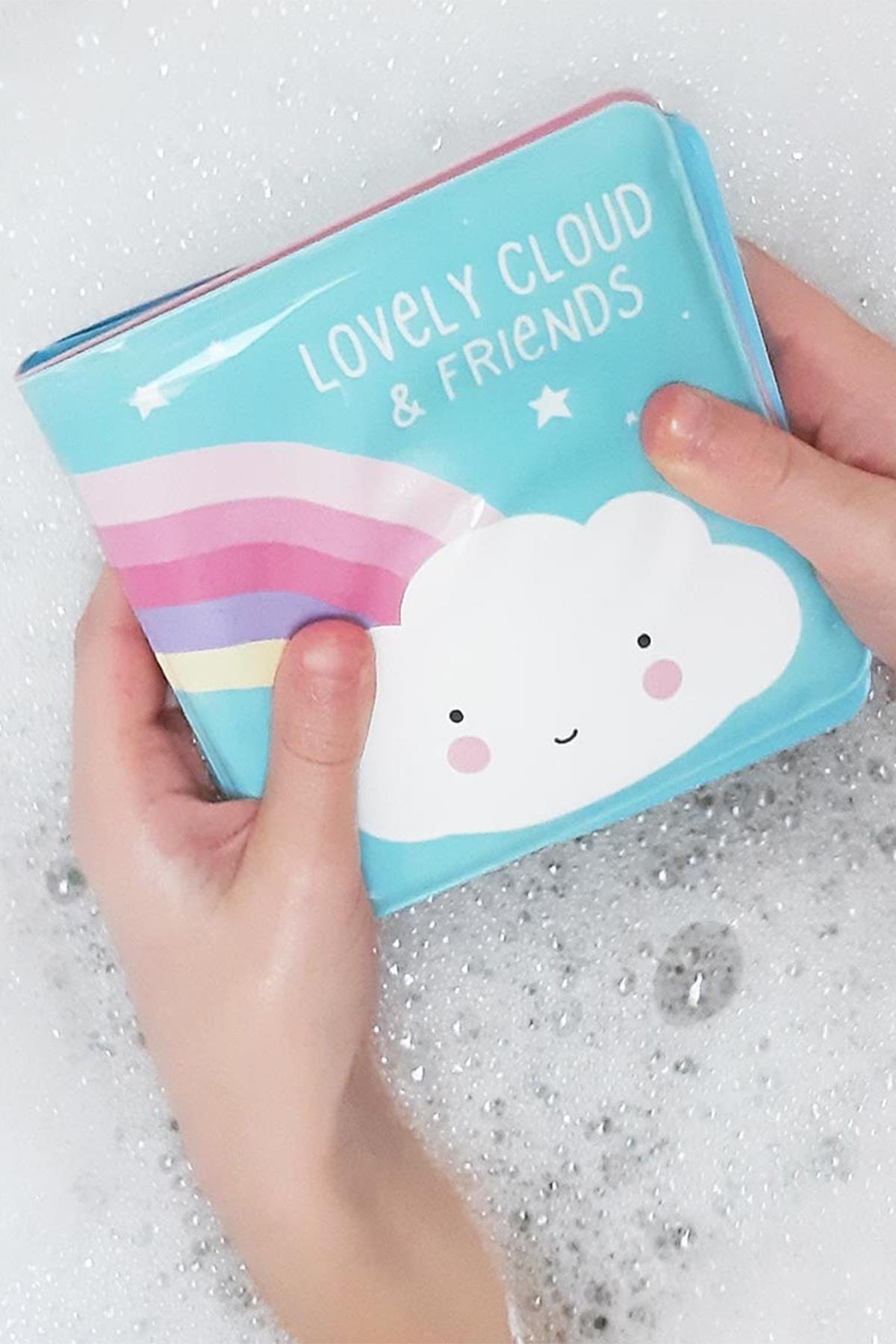 A Lıttle Lovely Company BANYO KİTABI, CLOUD & FRIENDS ÇokRenkli