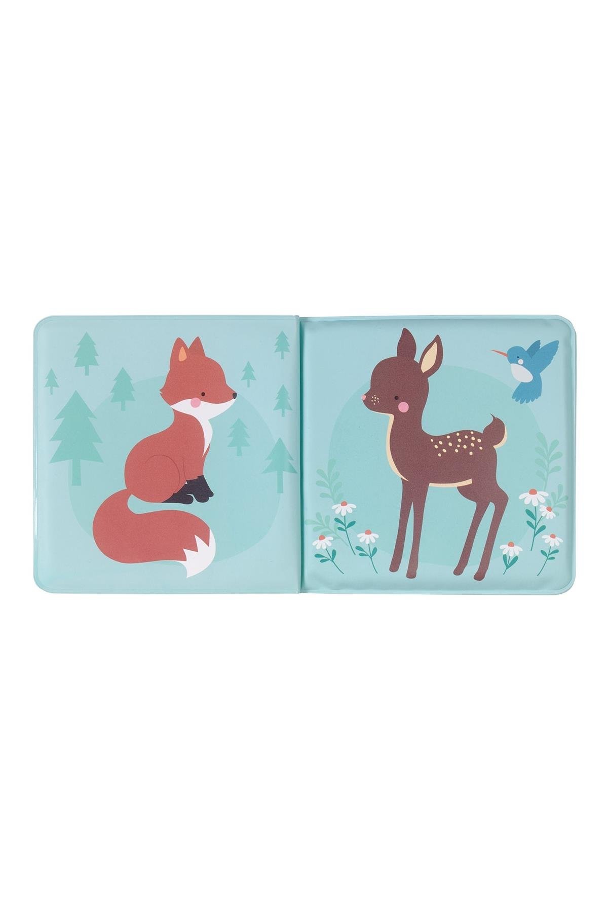 A Lıttle Lovely Company BANYO KİTABI, FOREST FRIENDS ÇokRenkli