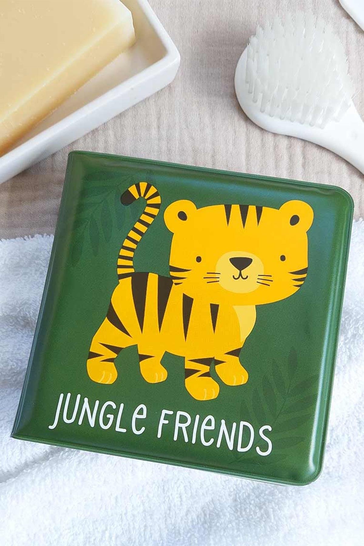 A Lıttle Lovely Company BANYO KİTABI, JUNGLE FRIENDS ÇokRenkli