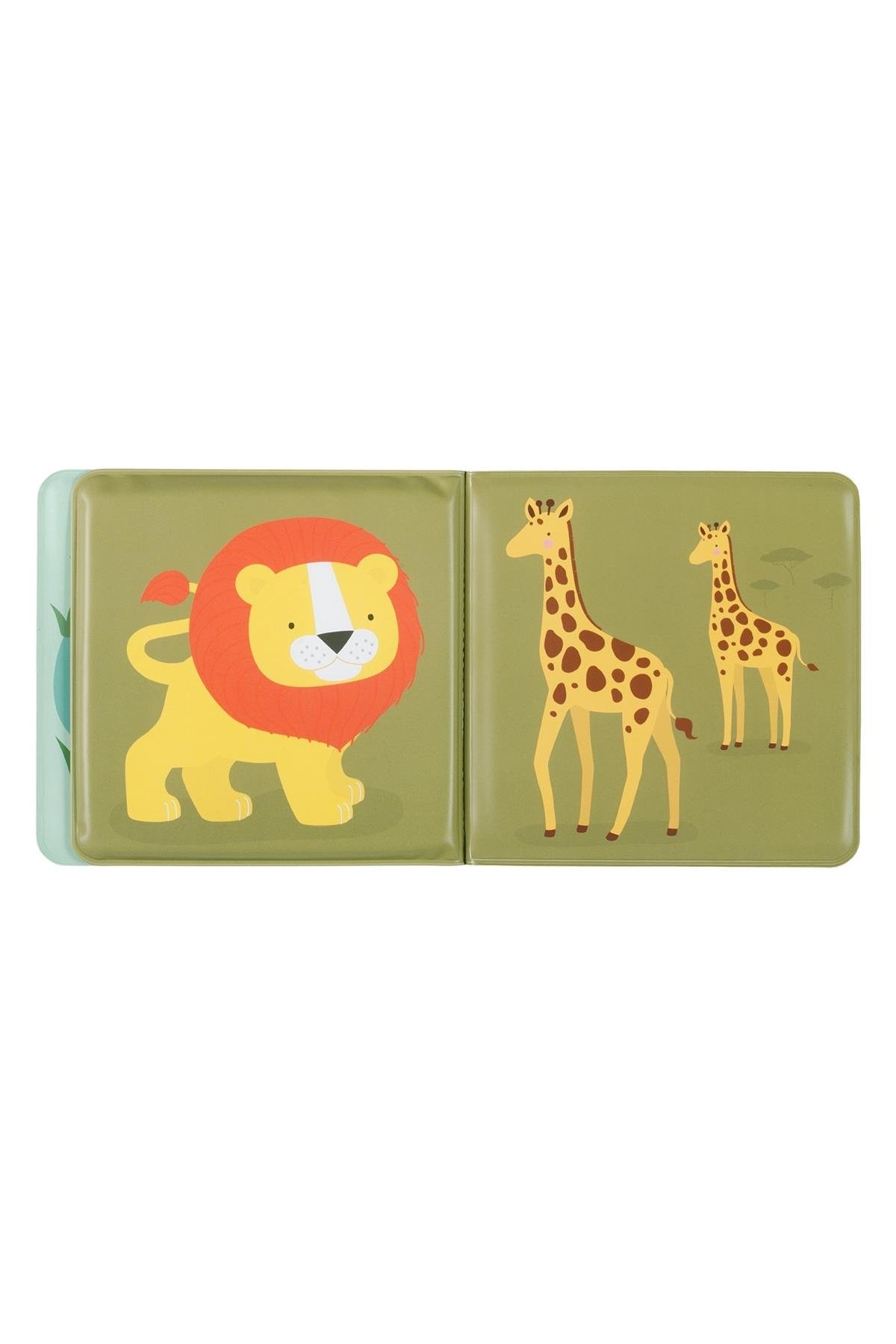 A Lıttle Lovely Company BANYO KİTABI, JUNGLE FRIENDS ÇokRenkli