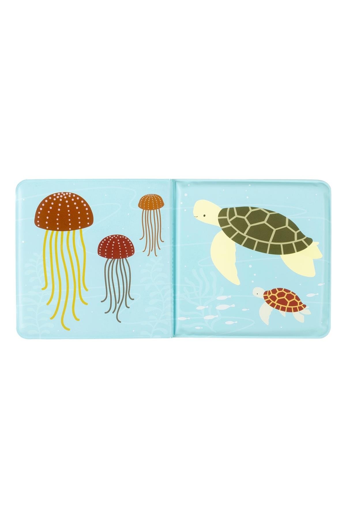 A Lıttle Lovely Company BANYO KİTABI, OCEAN FRIENDS ÇokRenkli