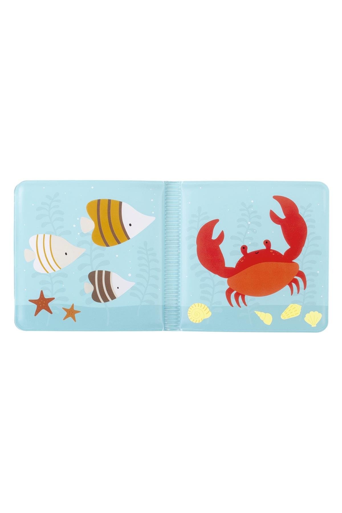 A Lıttle Lovely Company BANYO KİTABI, OCEAN FRIENDS ÇokRenkli