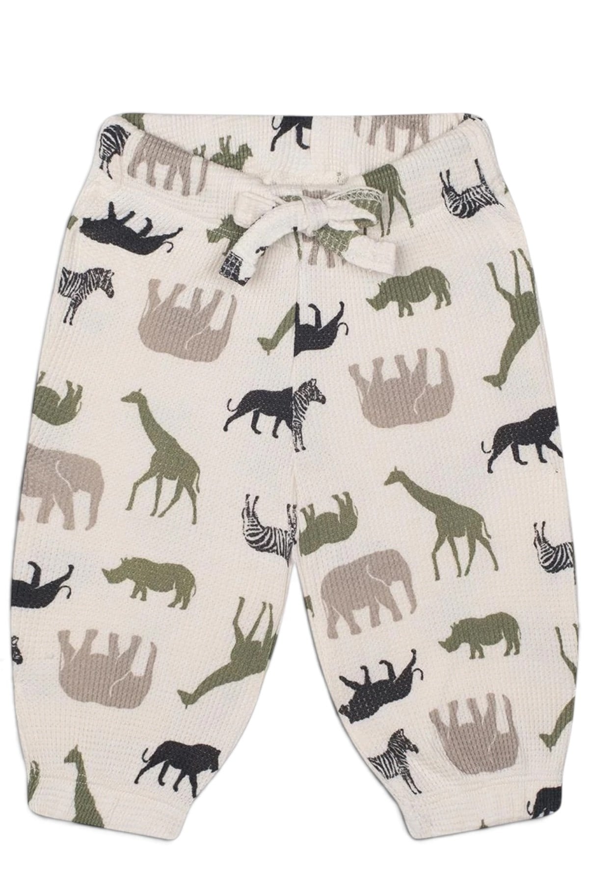 Antebies / Safari Macerası Uzun Kollu Tshirt Pantolon Set Krem