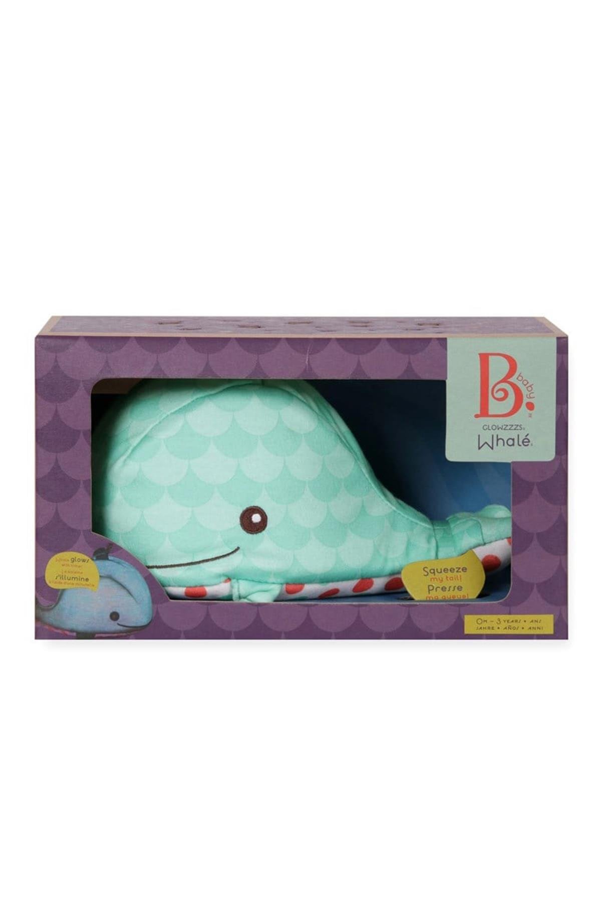 B.Toys Rahatlatıcı Balina Işıklı Çok Renkli
