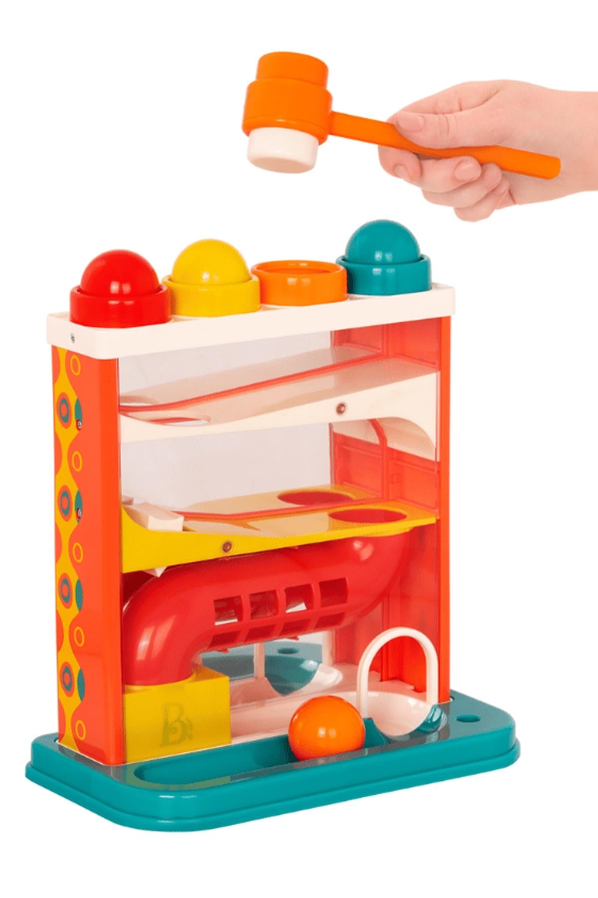 B.Toys Çılgın Top - Turuncu Çok Renkli