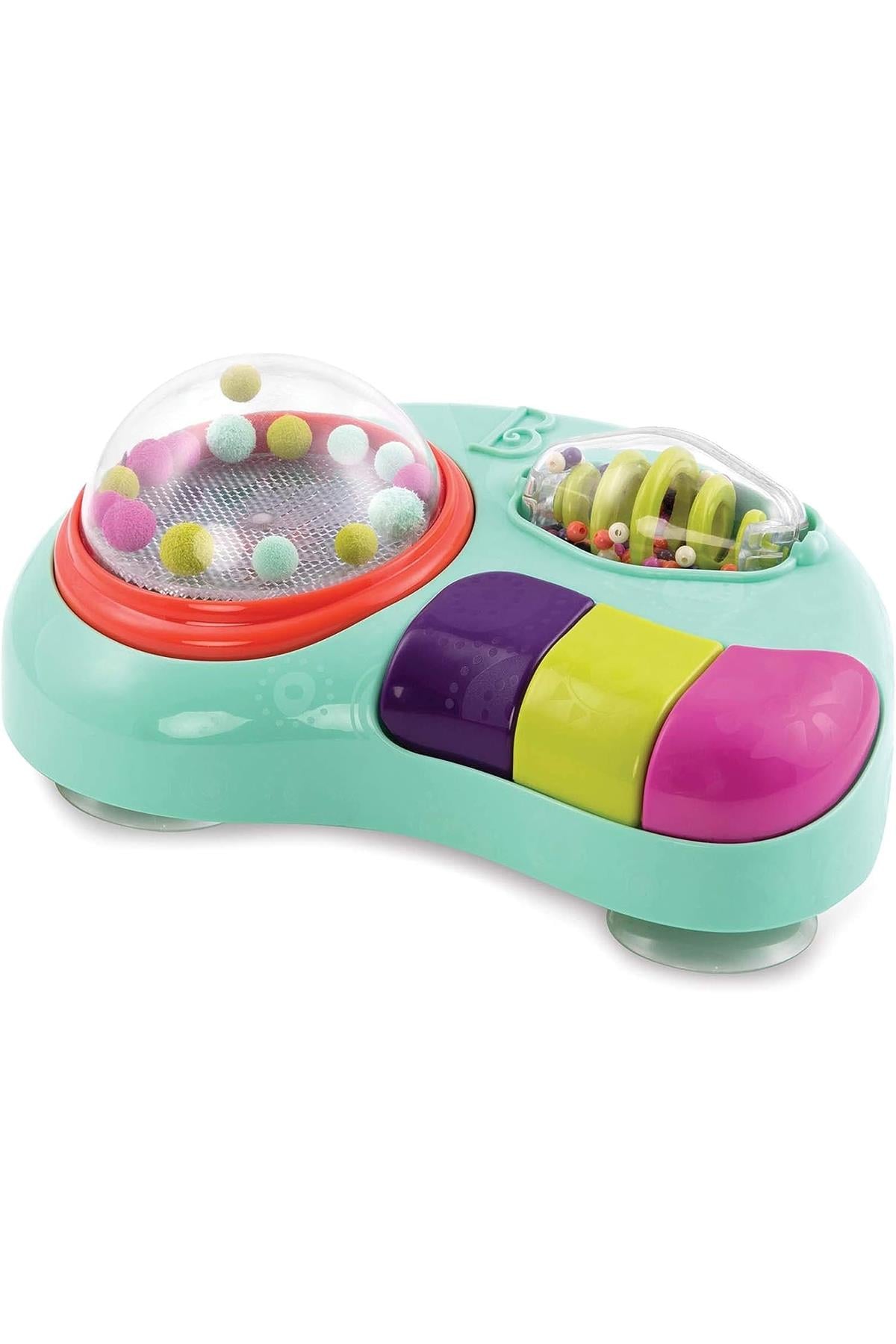 B.Toys Müzikli Oyuncak - Activity Suction Toy Çok Renkli