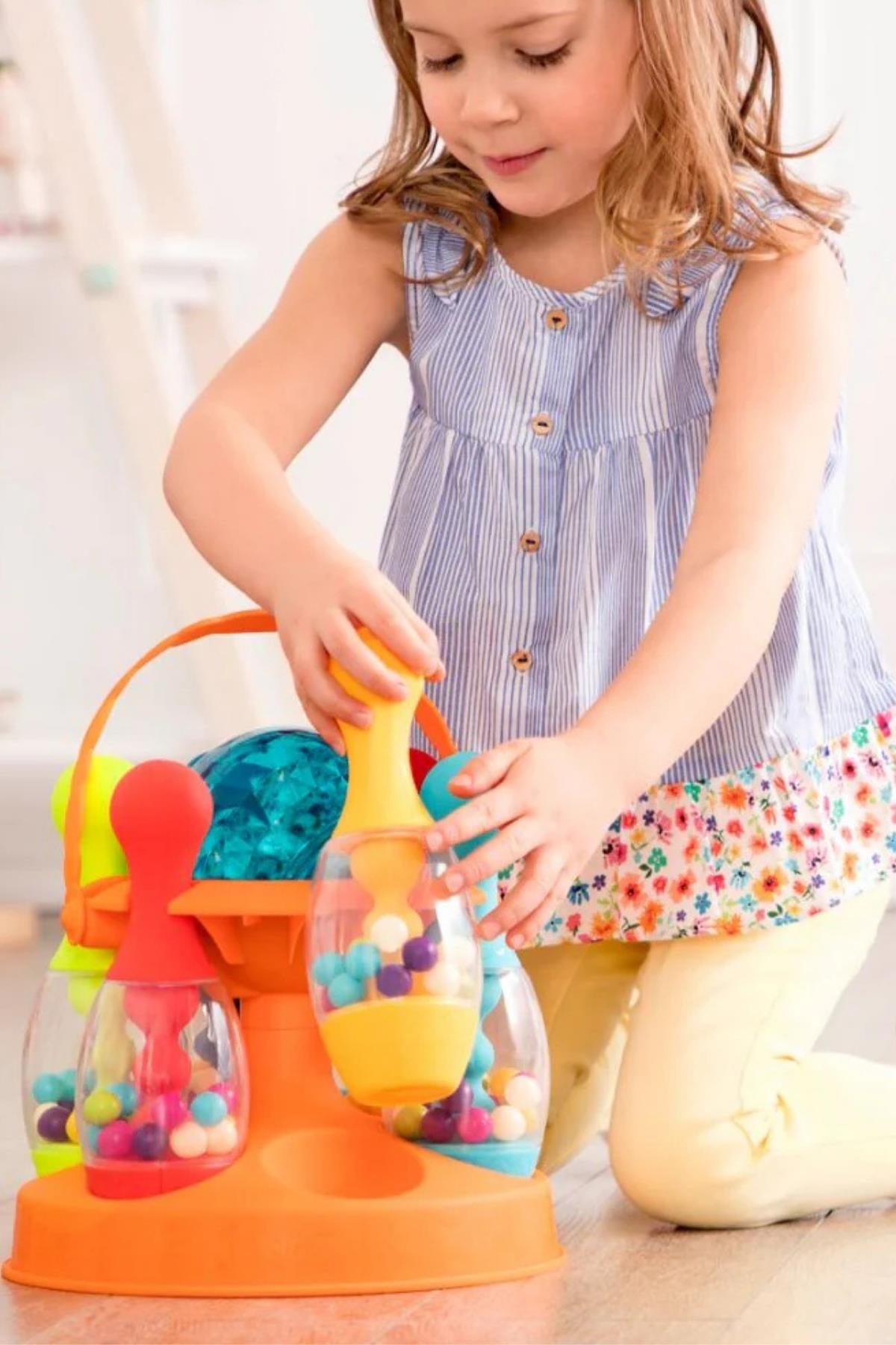 B.Toys Işıklı Bowling Seti Çok Renkli