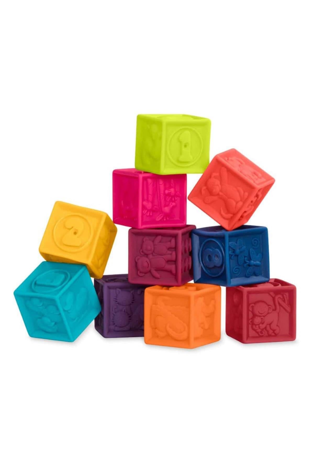 B.Toys Küpler - One Two Squeeze Çok Renkli