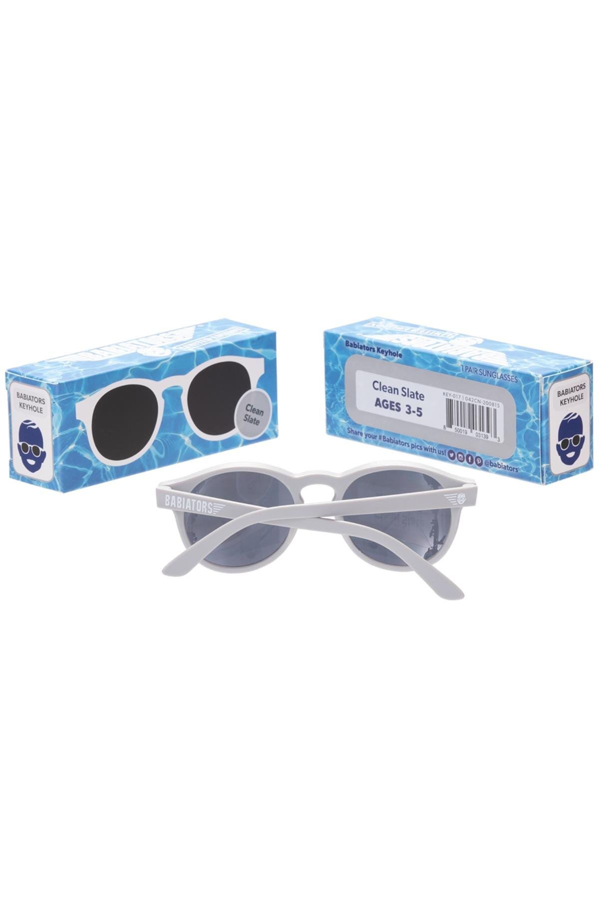 Babiators Original Keyhole Güneş Gözlüğü Clean Slate CleanSlate