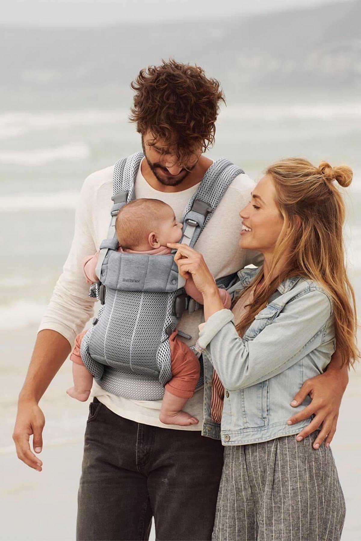 BABYBJORN® KANGURU HARMONY 3D MESH Gümüş