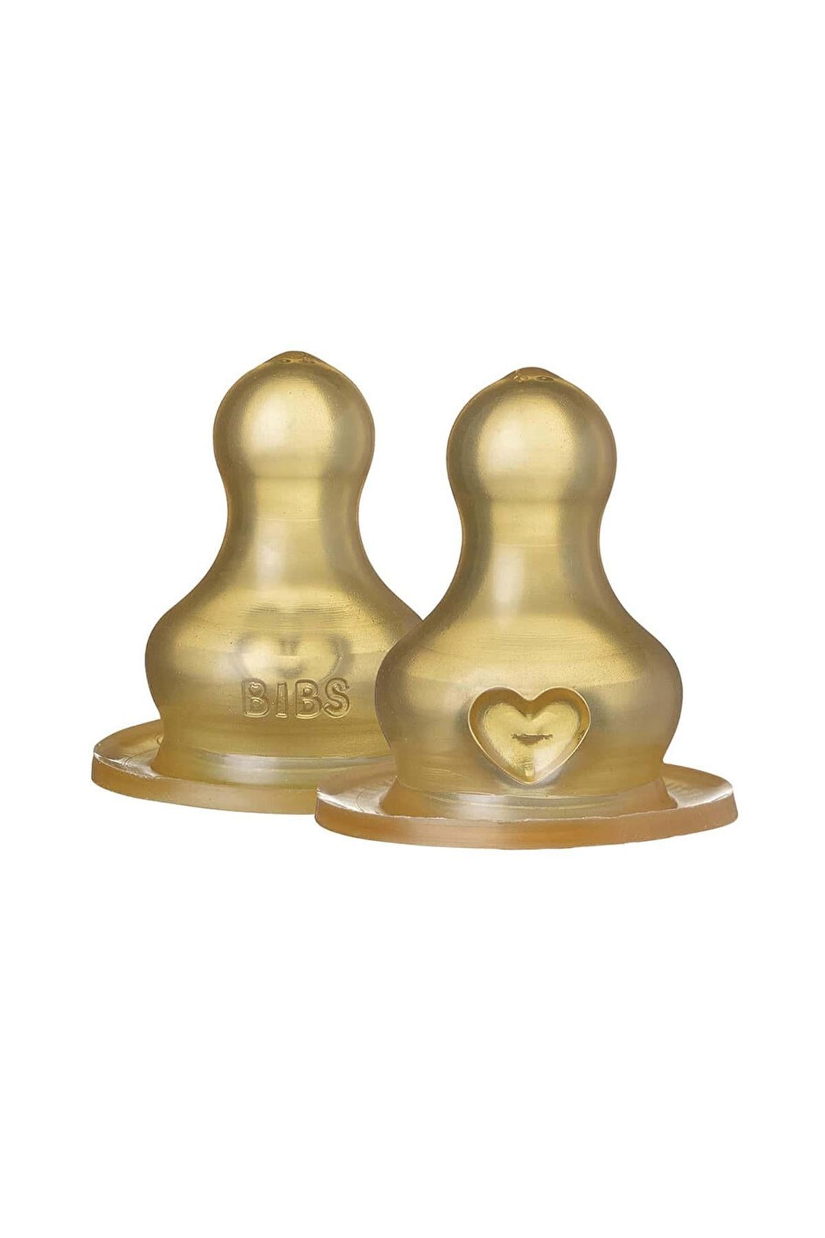 Bibs / Bottle Nipple 2 PACK / Fast Flow Latex Std