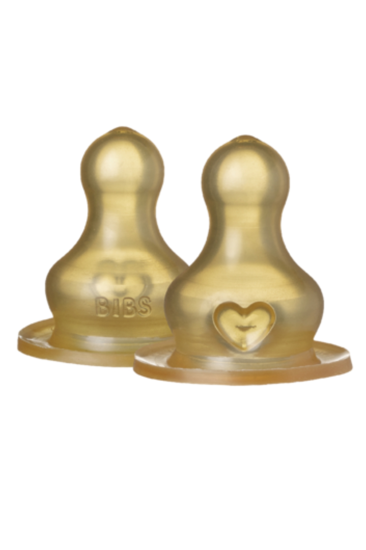 Bibs / Bottle Nipple 2 PACK / Medium Flow Latex Std