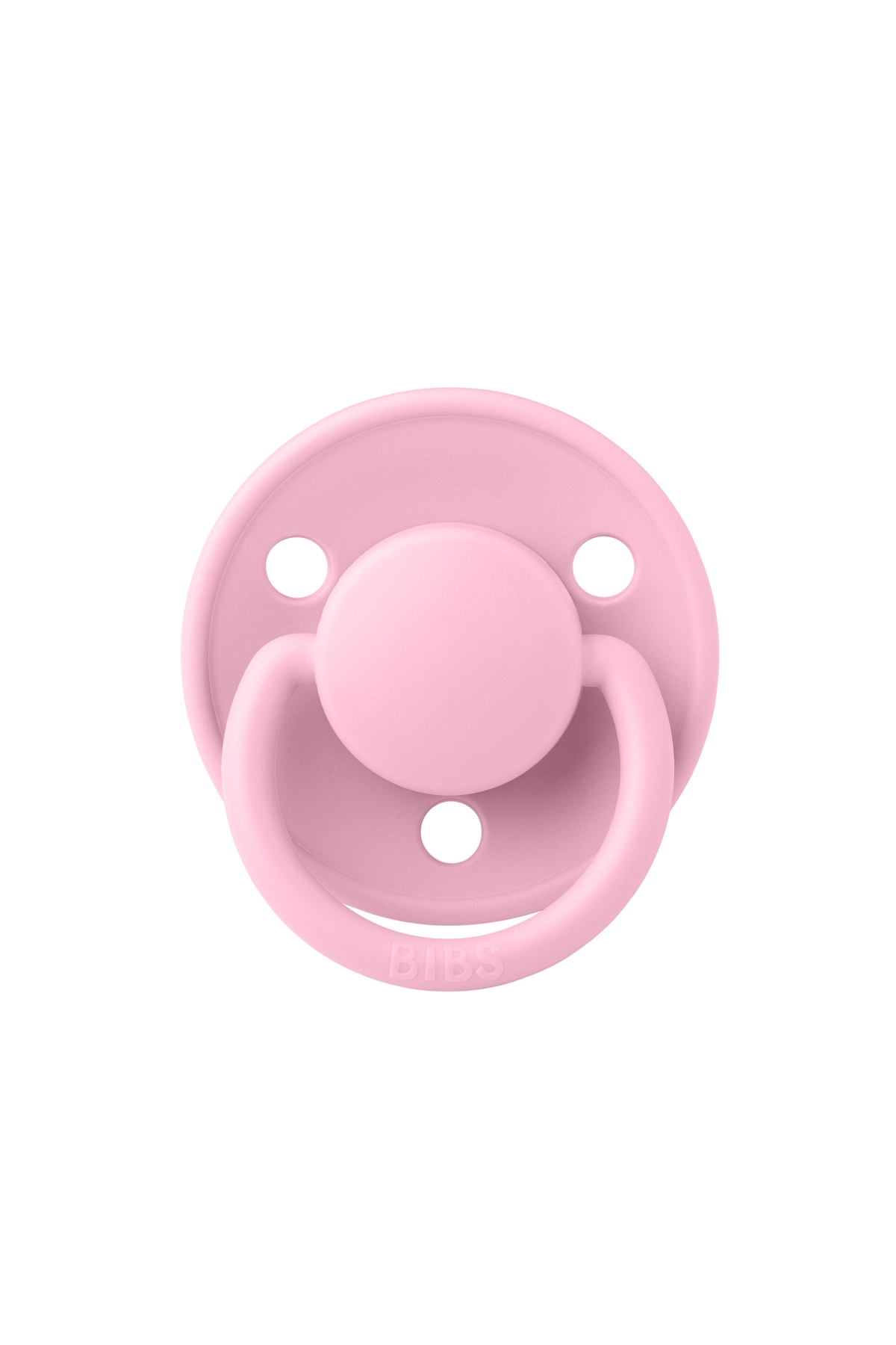 Bibs - De Lux Single Emzik (Silicone) BabyPink